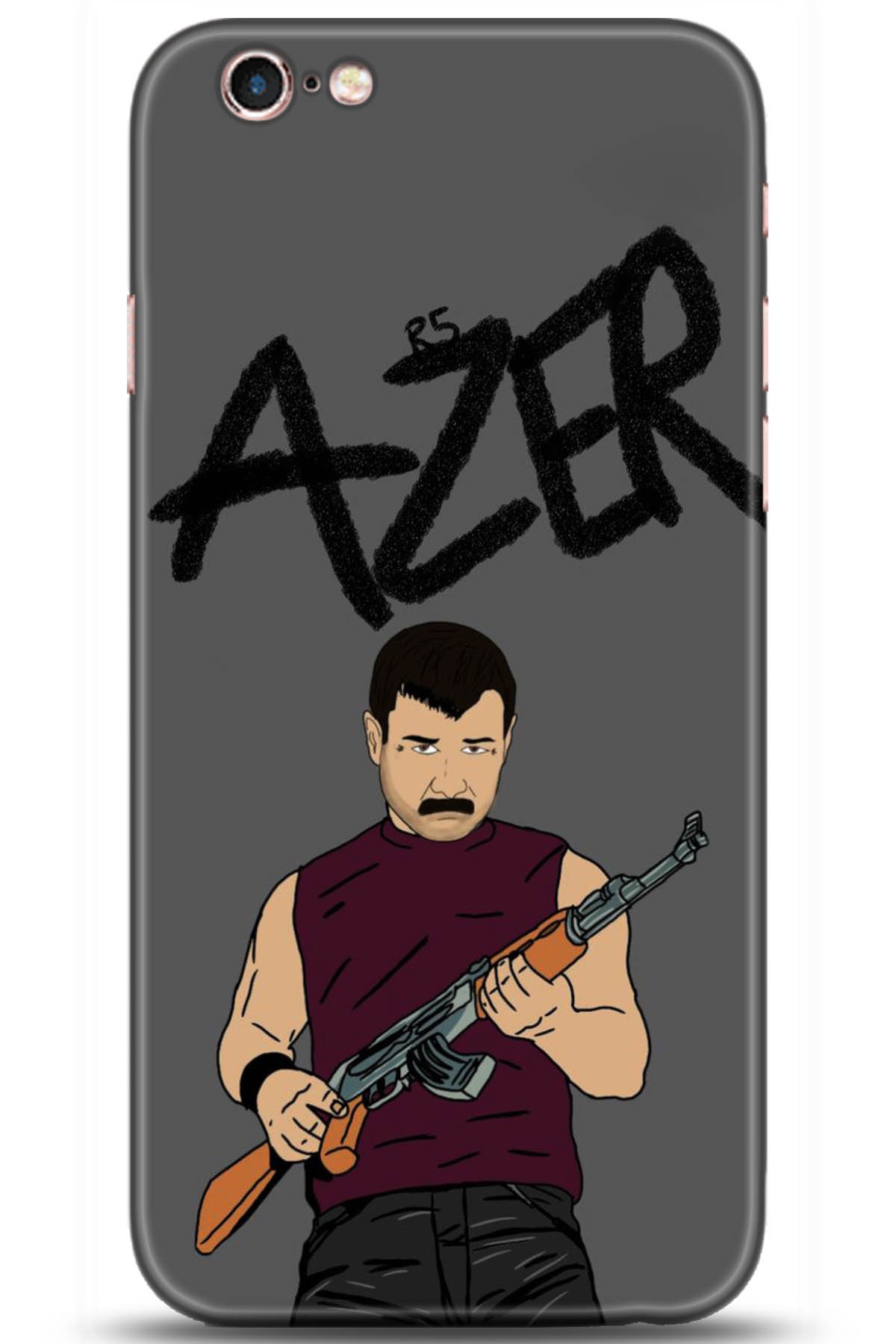 Apple iPhone 6S Uyumlu Kılıf HD Baskılı Kılıf - Followed Institution 5128