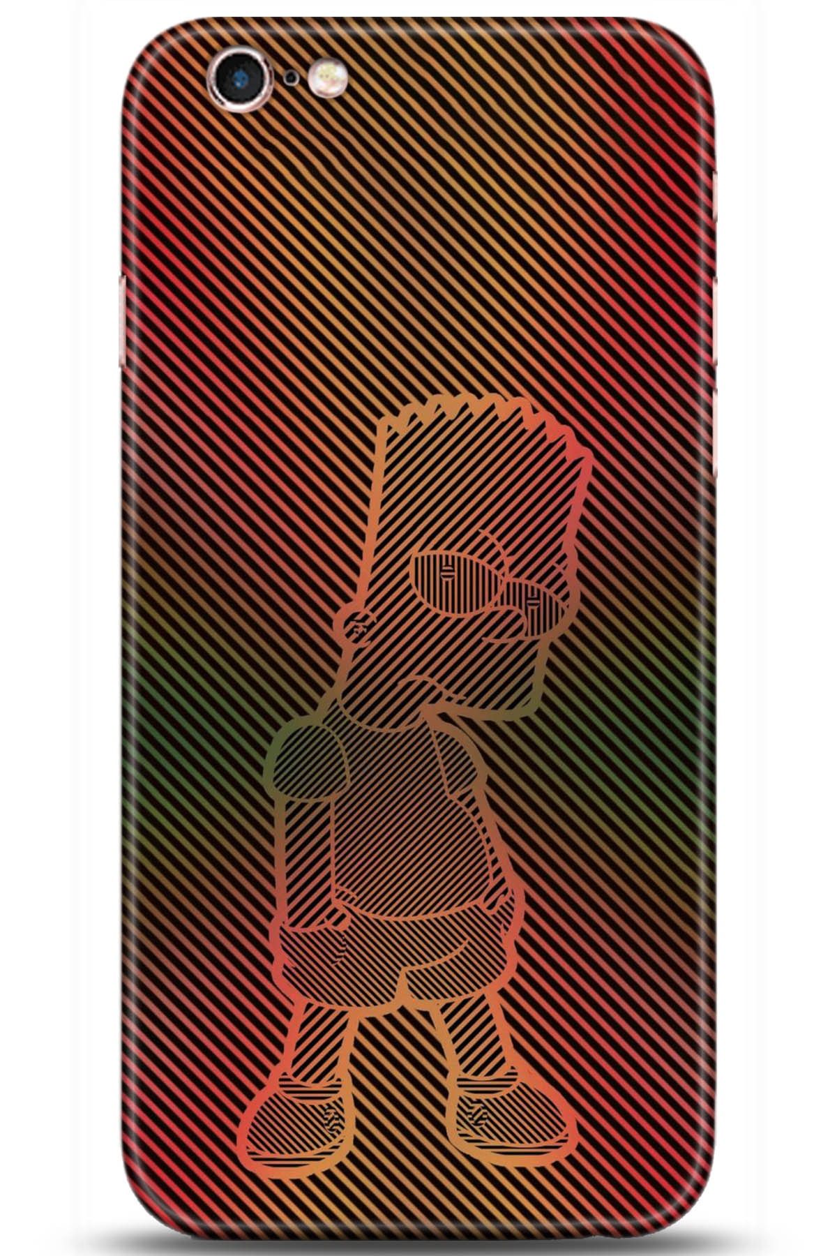 Apple iPhone 6S Uyumlu Kılıf HD Baskılı Kılıf - Followed Institution 5147