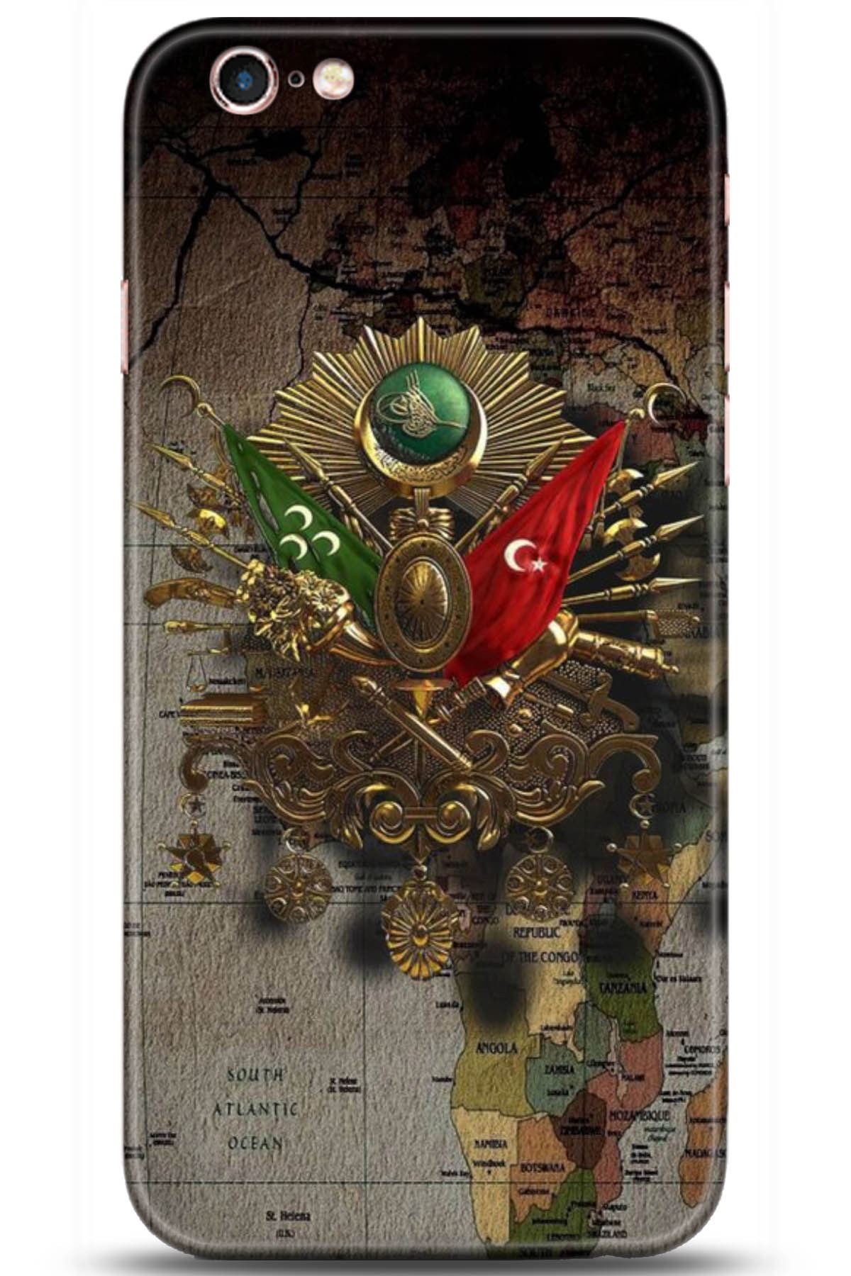 Apple iPhone 6S Uyumlu Kılıf HD Baskılı Kılıf - Followed Institution 5191