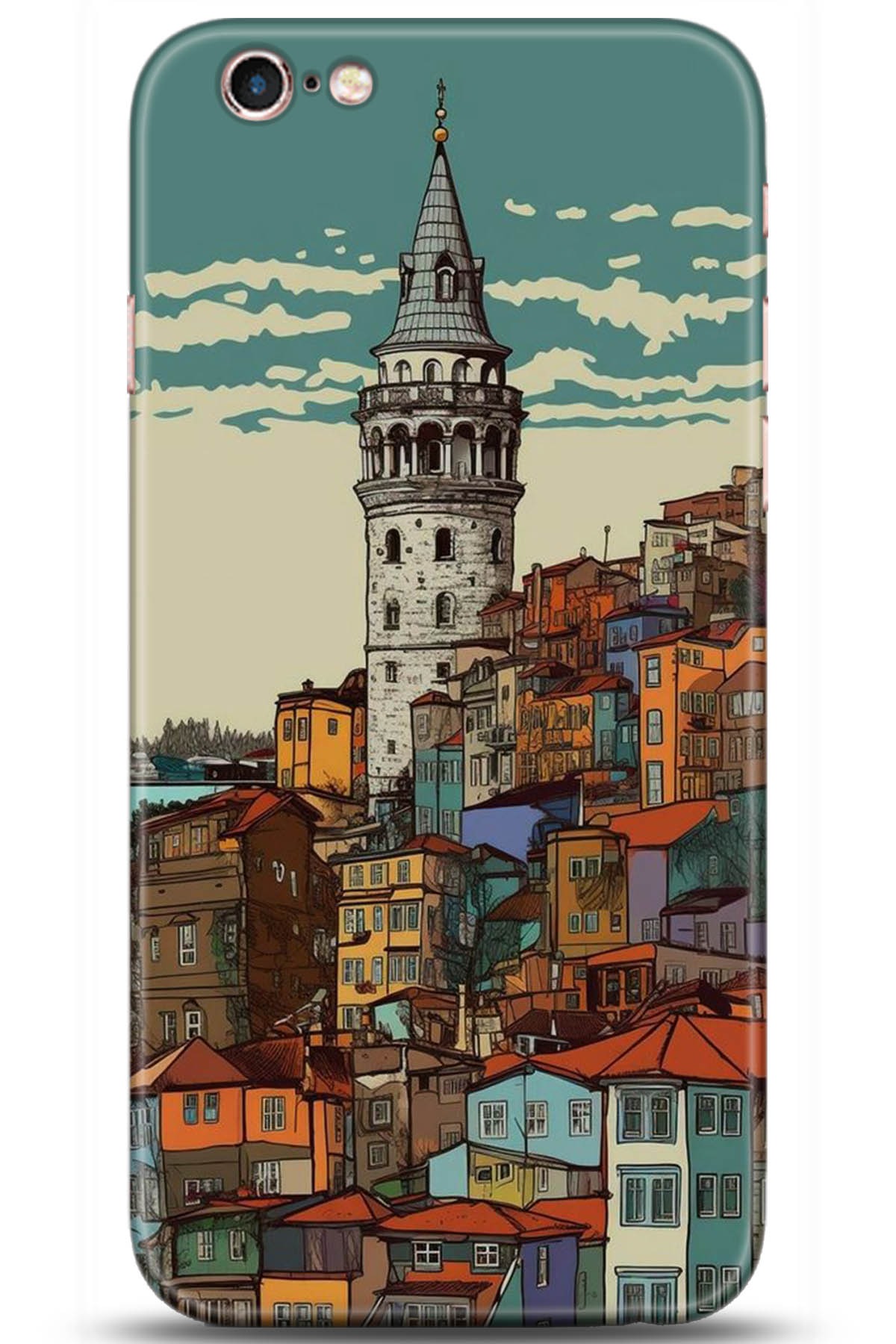 Apple iPhone 6S Uyumlu Kılıf HD Baskılı Kılıf - Followed Institution 5199