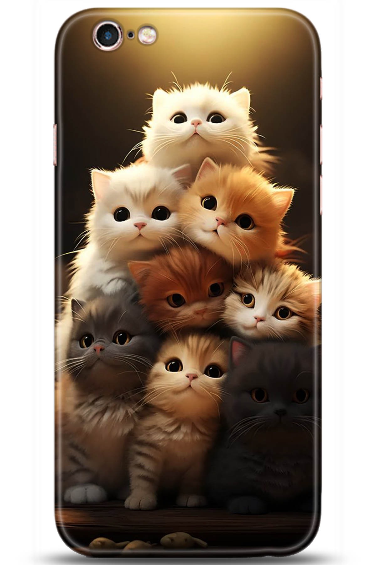 Apple iPhone 6S Uyumlu Kılıf HD Baskılı Kılıf - Followed Institution 5254