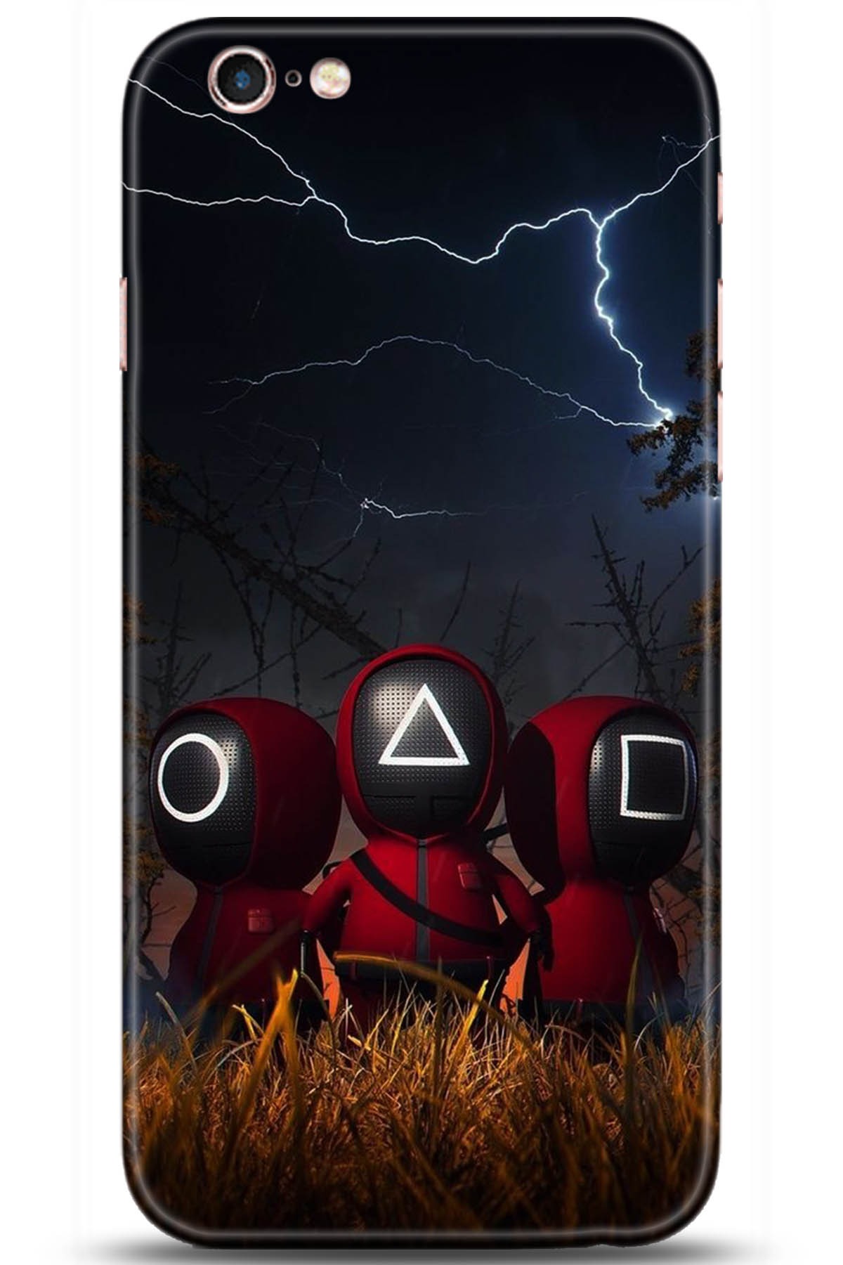 Apple iPhone 6S Uyumlu Kılıf HD Baskılı Kılıf - Followed Institution 5290