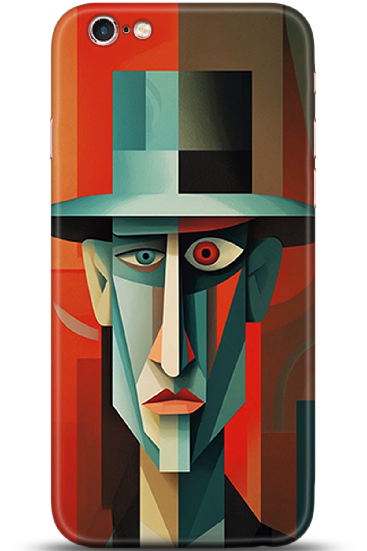 Apple iPhone 6S Uyumlu Kılıf HD Baskılı Kılıf - Followed Institution 5325