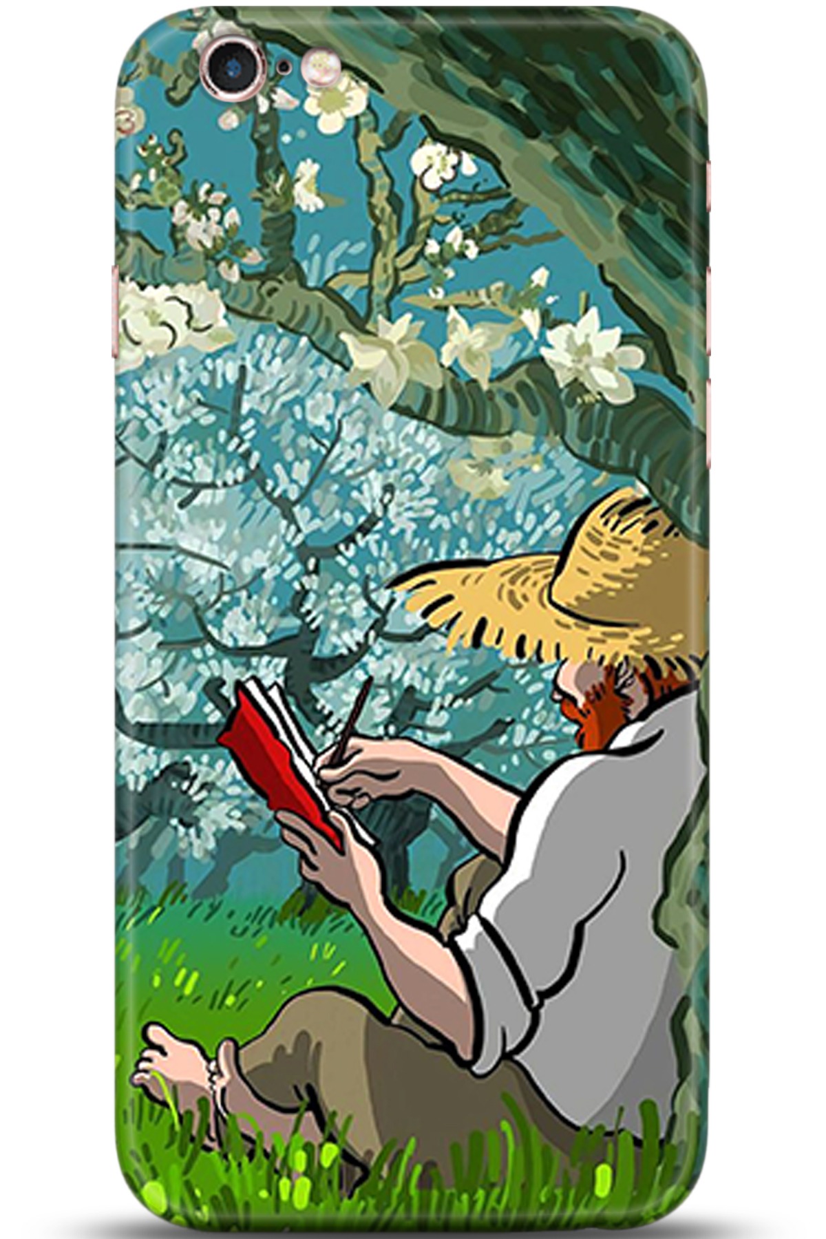 Apple iPhone 6S Uyumlu Kılıf HD Baskılı Kılıf - Followed Institution 5343