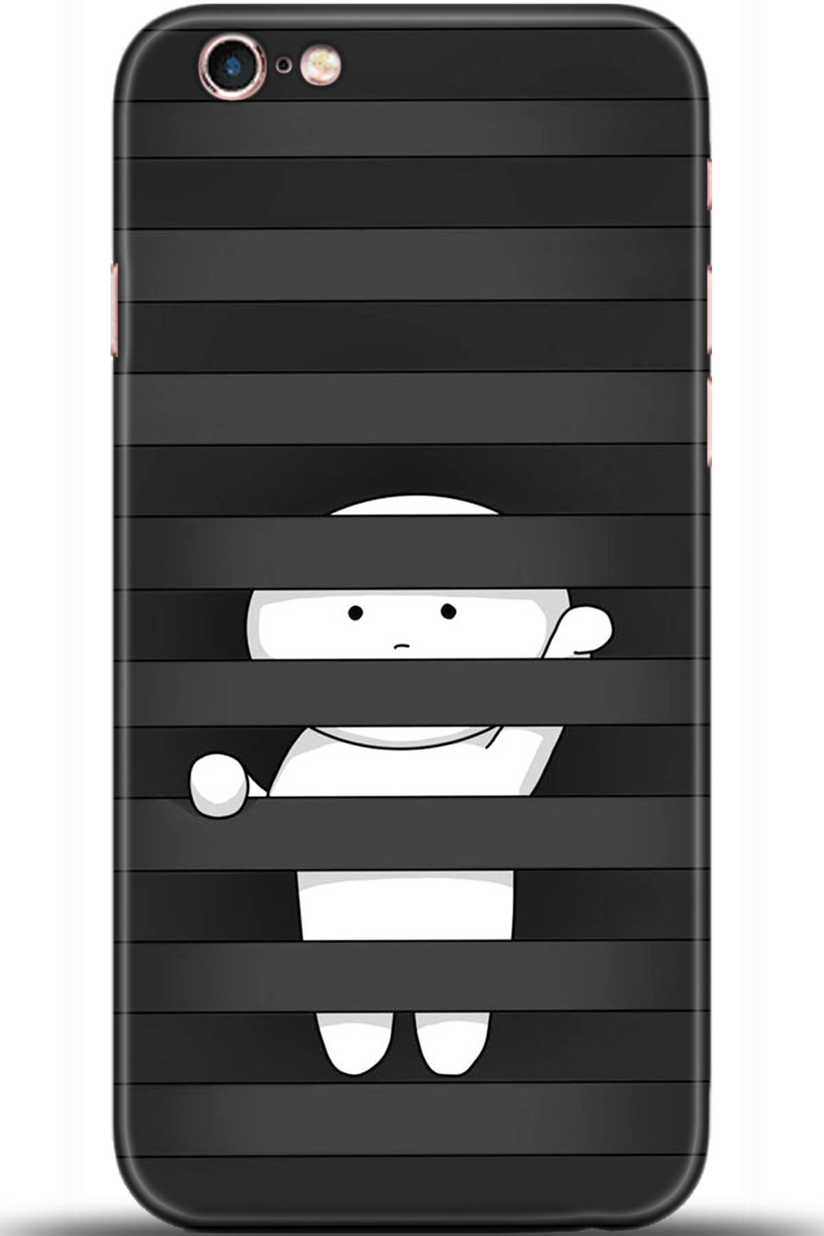 Apple iPhone 6S Uyumlu Kılıf HD Baskılı Kılıf - Followed Institution 5478