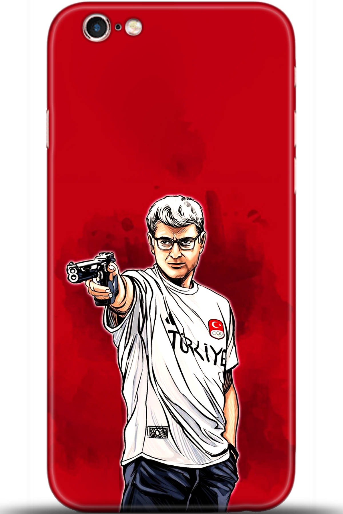 Apple iPhone 6S Uyumlu Kılıf HD Baskılı Kılıf - Followed Institution 5533