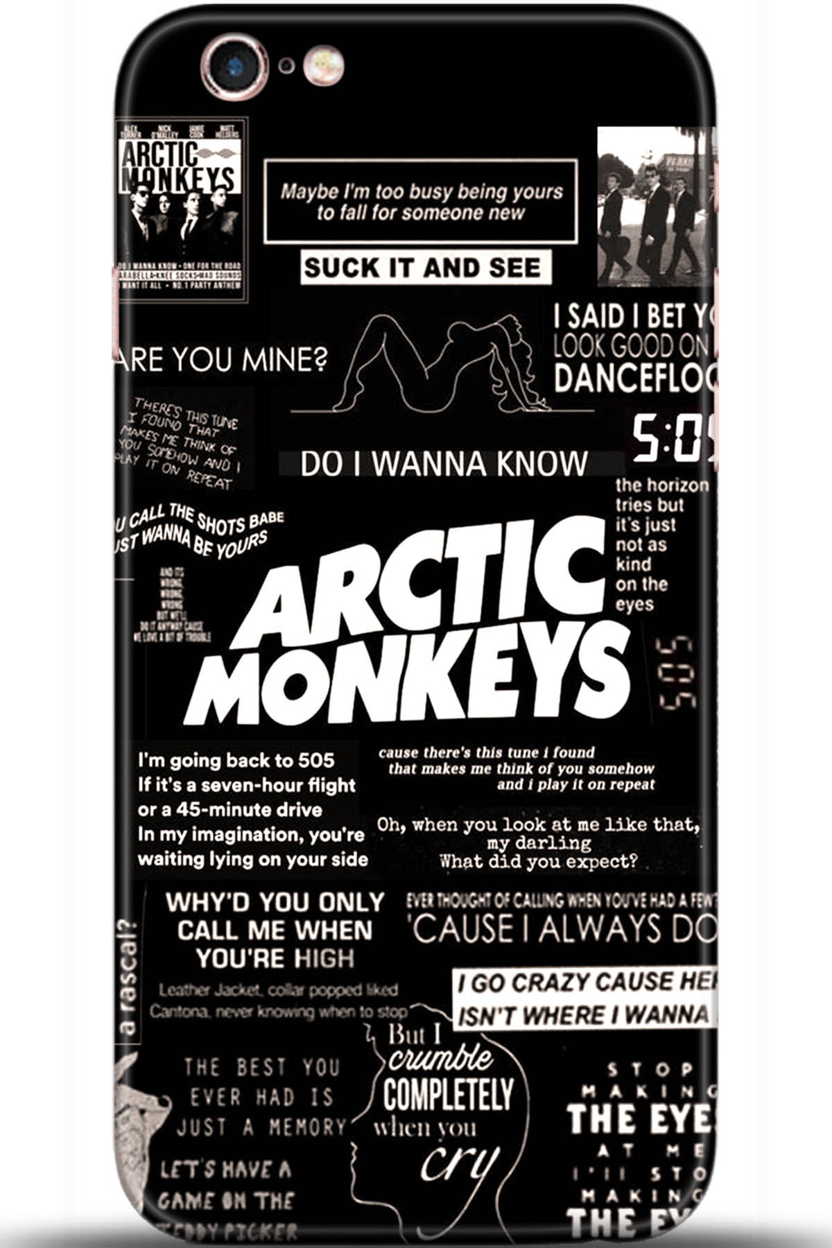 Apple iPhone 6S Uyumlu Kılıf HD Baskılı Kılıf - Followed Institution 5538