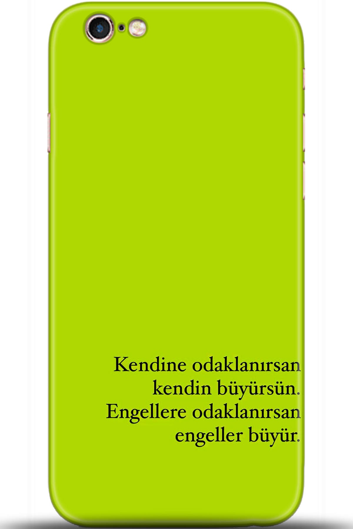 Apple iPhone 6S Uyumlu Kılıf HD Baskılı Kılıf - Followed Institution 5593