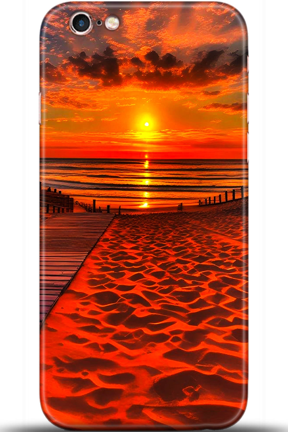 Apple iPhone 6S Uyumlu Kılıf HD Baskılı Kılıf - Followed Institution 5600