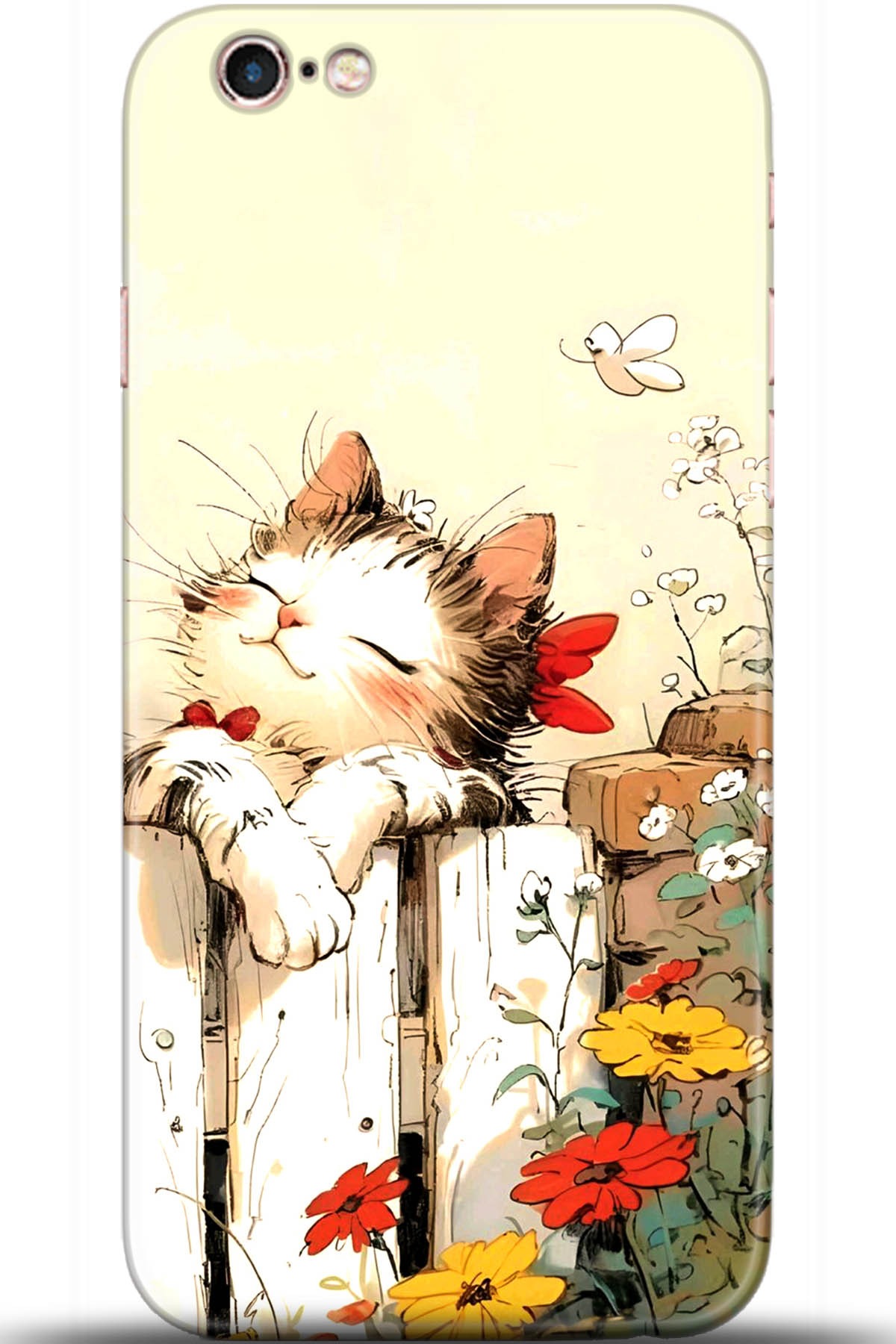 Apple iPhone 6S Uyumlu Kılıf HD Baskılı Kılıf - Followed Institution 5651