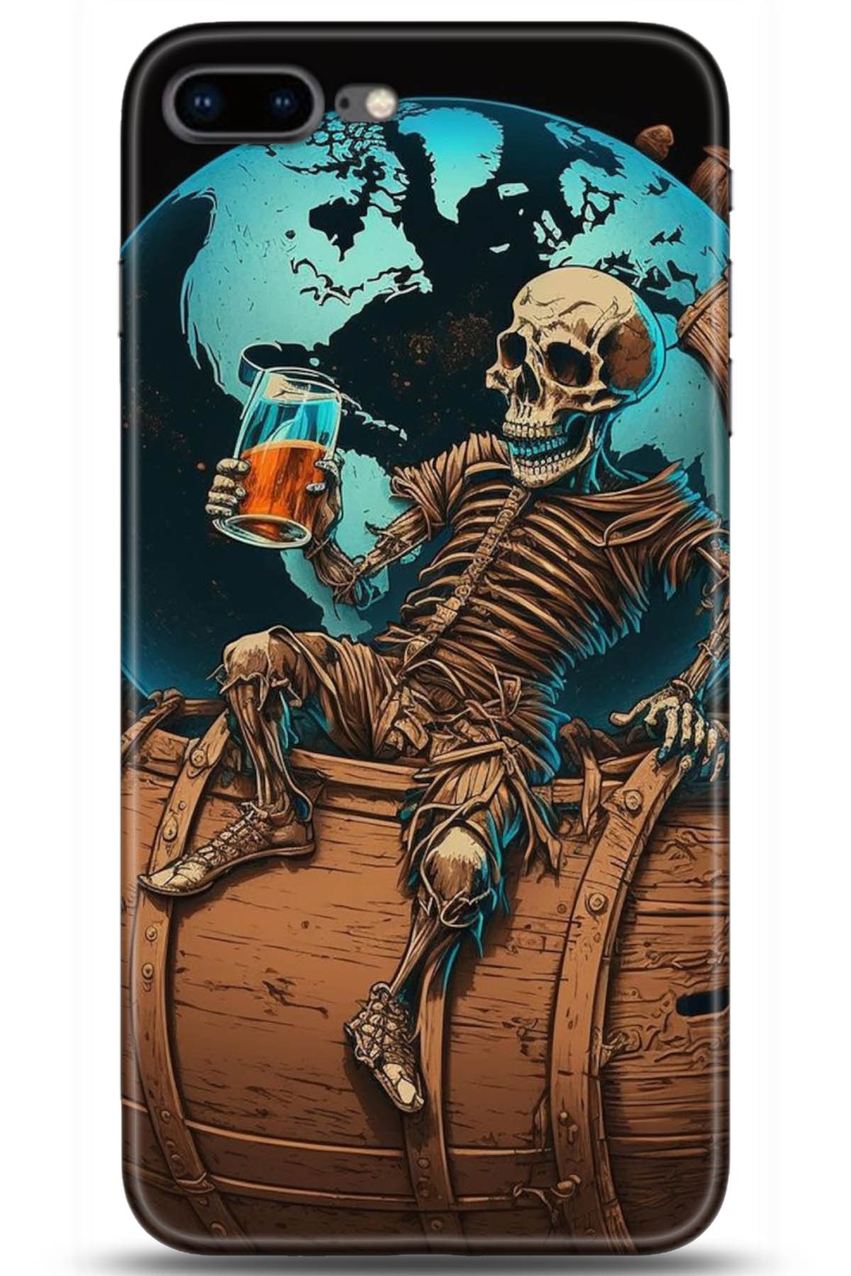 Apple iPhone 7 Plus Uyumlu Kılıf HD Baskılı Kılıf - Followed Institution 5054