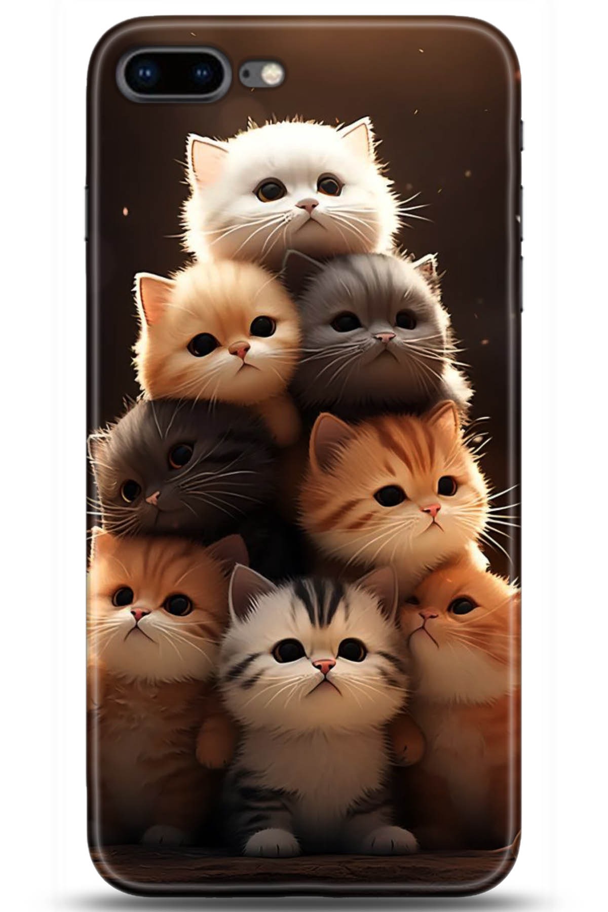 Apple iPhone 7 Plus Uyumlu Kılıf HD Baskılı Kılıf - Followed Institution 5113