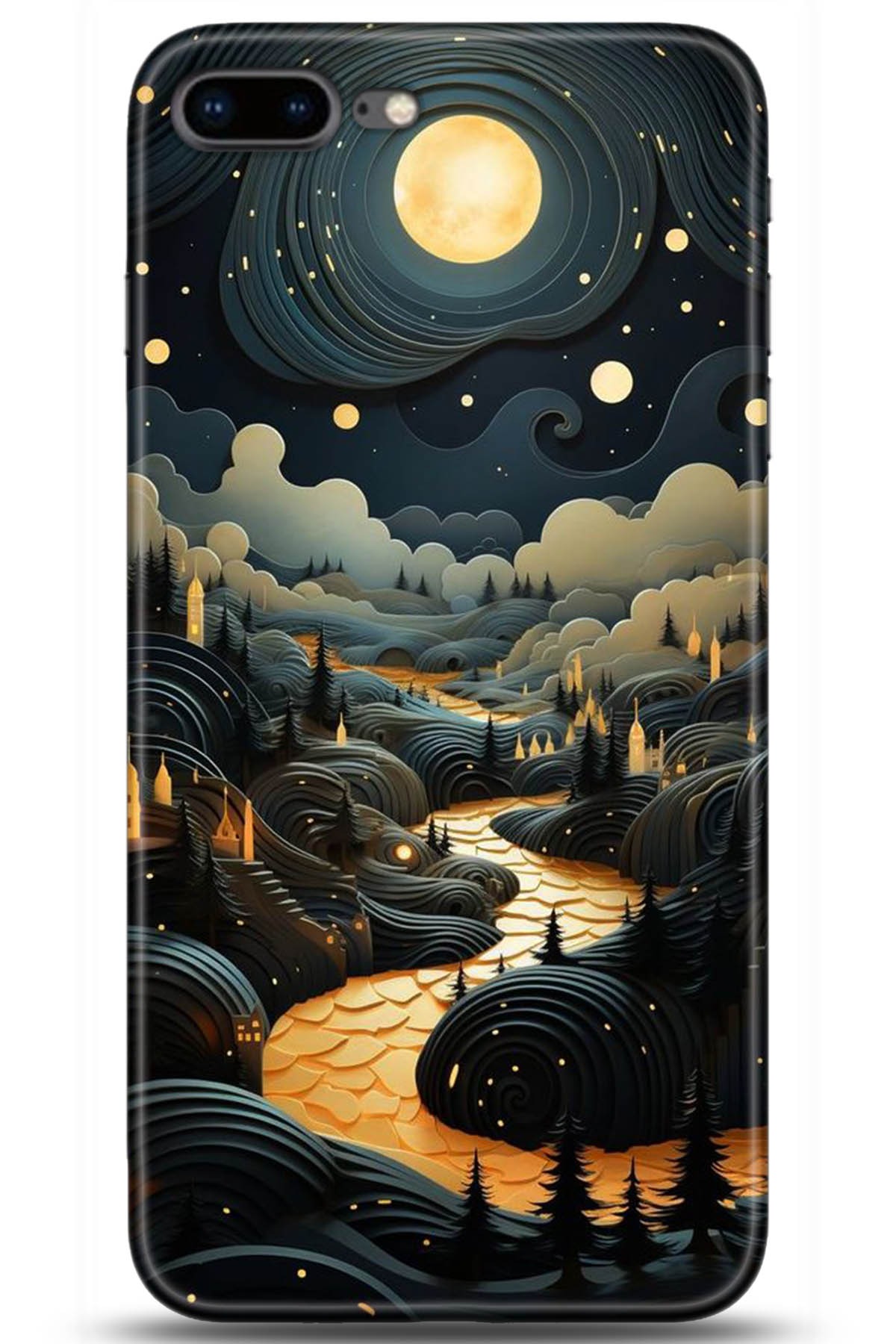 Apple iPhone 7 Plus Uyumlu Kılıf HD Baskılı Kılıf - Followed Institution 5268