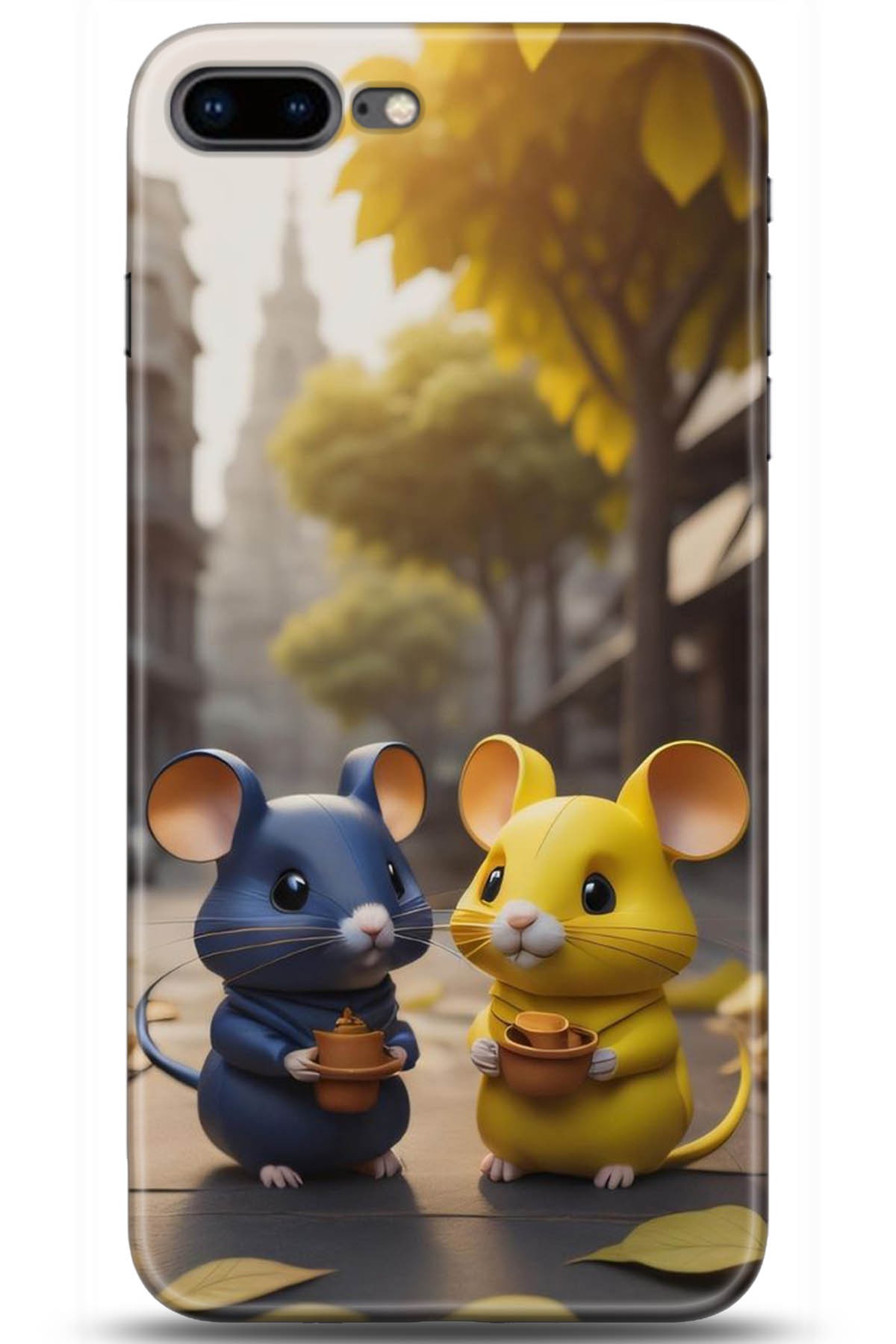 Apple iPhone 7 Plus Uyumlu Kılıf HD Baskılı Kılıf - Followed Institution 5306