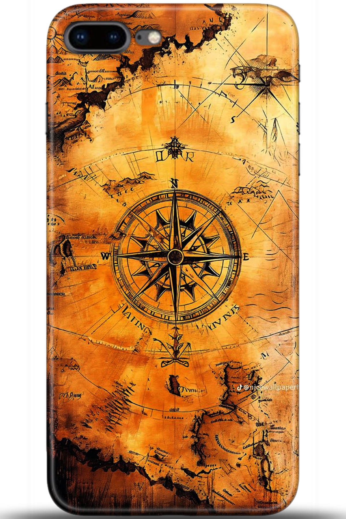 Apple iPhone 7 Plus Uyumlu Kılıf HD Baskılı Kılıf - Followed Institution 5383