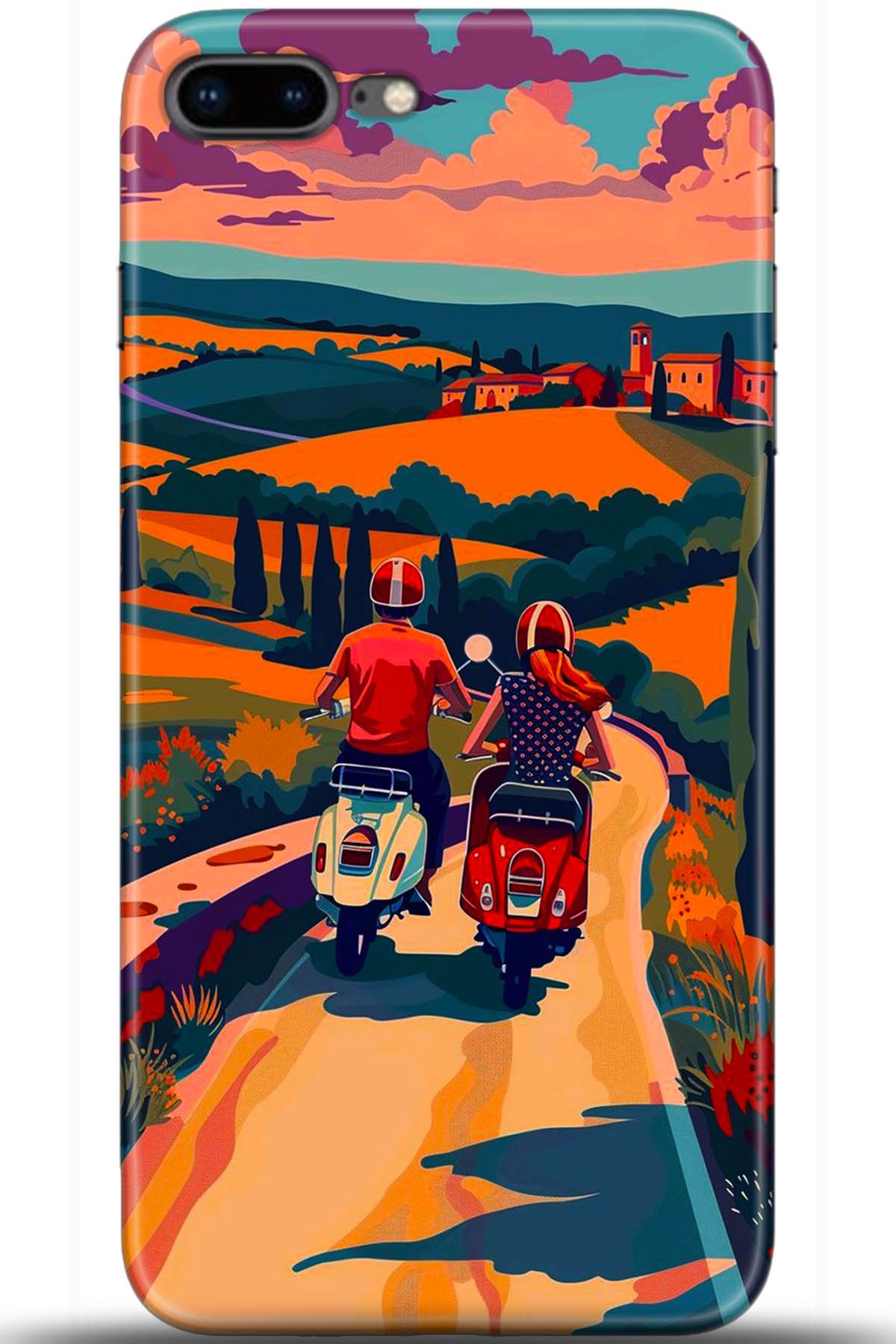 Apple iPhone 7 Plus Uyumlu Kılıf HD Baskılı Kılıf - Followed Institution 5390