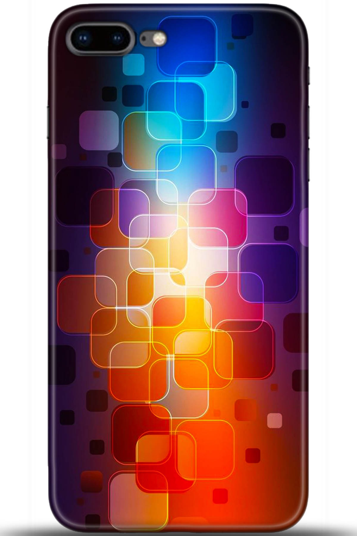 Apple iPhone 7 Plus Uyumlu Kılıf HD Baskılı Kılıf - Followed Institution 5431