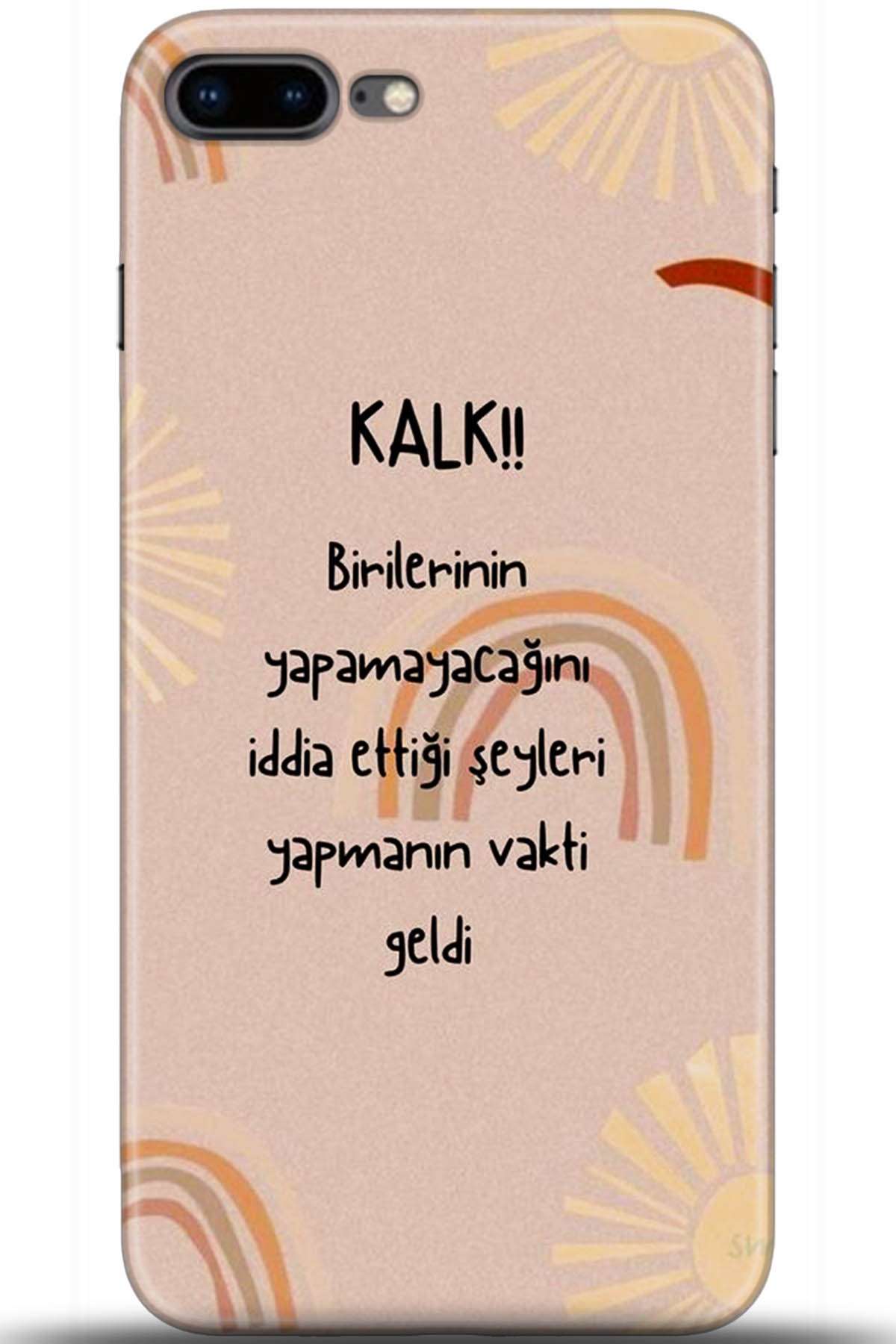 Apple iPhone 7 Plus Uyumlu Kılıf HD Baskılı Kılıf - Followed Institution 5688