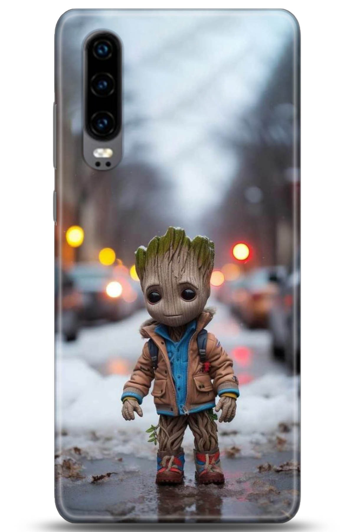 Huawei P30 Uyumlu Kılıf HD Baskılı Kılıf - Followed Institution 5014