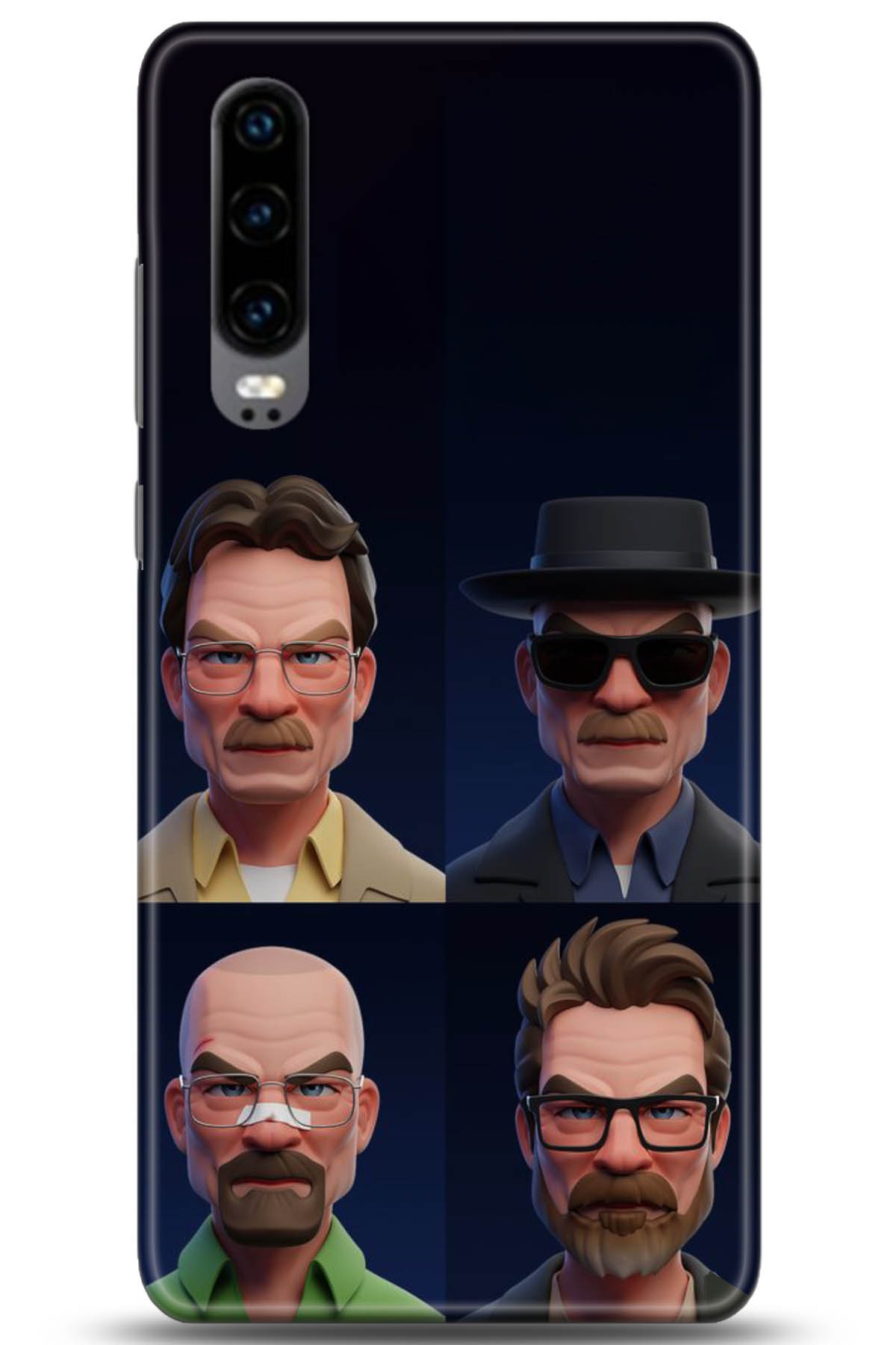 Huawei P30 Uyumlu Kılıf HD Baskılı Kılıf - Followed Institution 5068