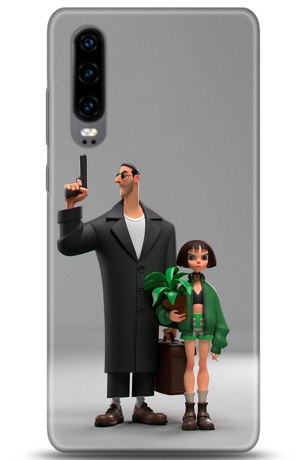 Huawei P30 Uyumlu Kılıf HD Baskılı Kılıf - Followed Institution 5079