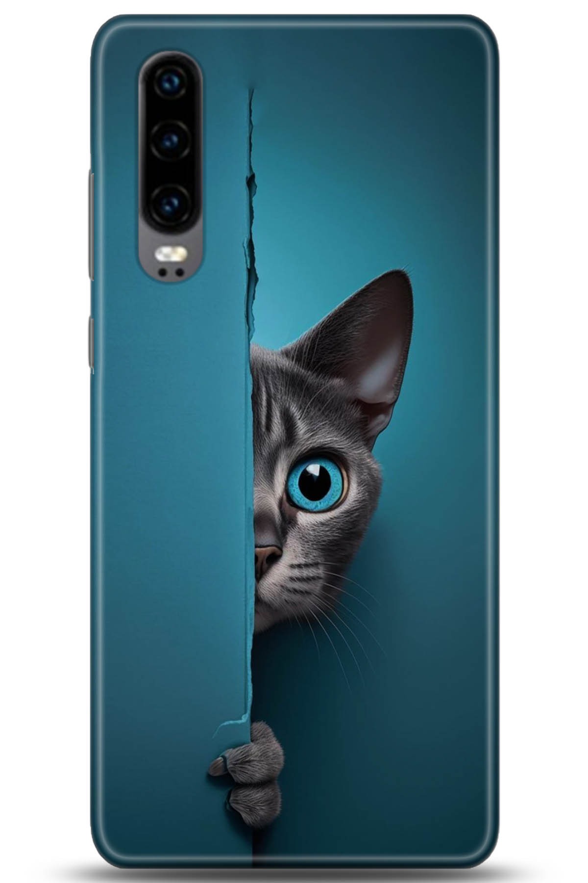 Huawei P30 Uyumlu Kılıf HD Baskılı Kılıf - Followed Institution 5091