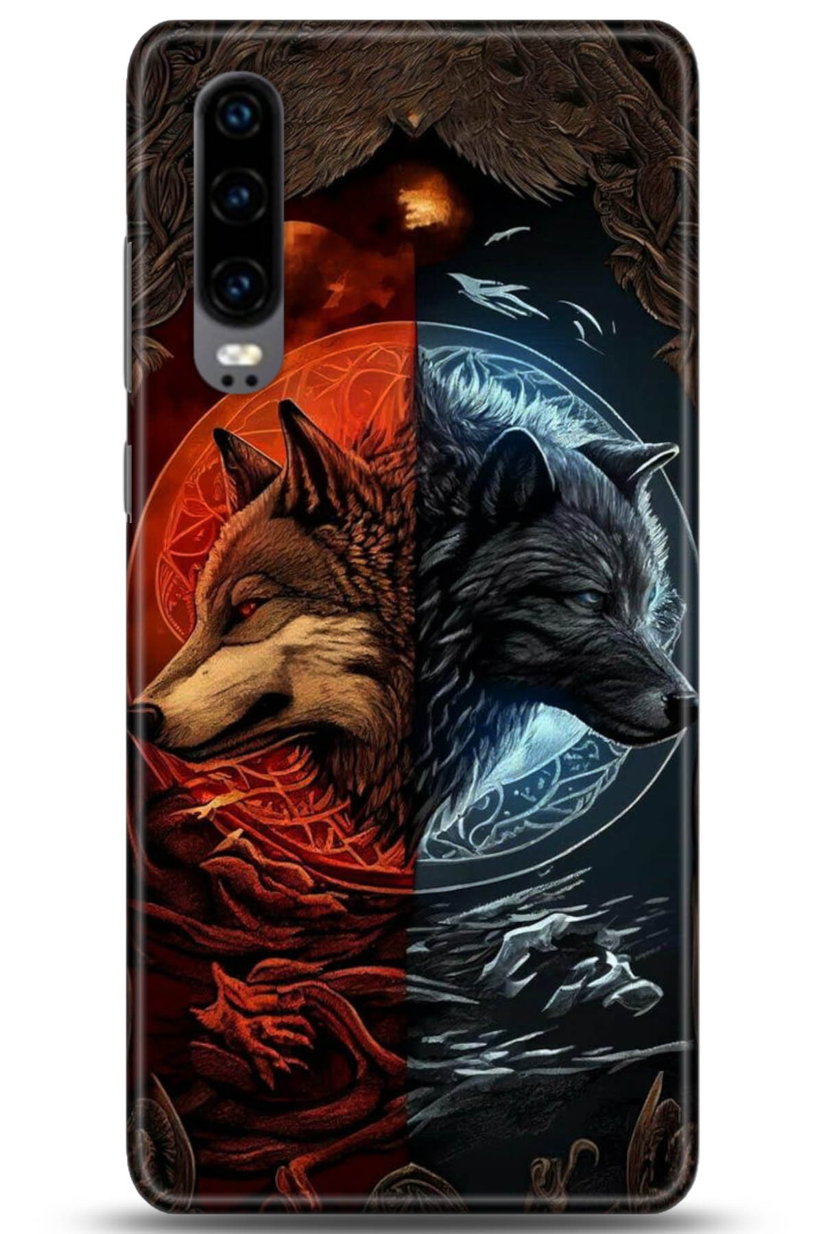 Huawei P30 Uyumlu Kılıf HD Baskılı Kılıf - Followed Institution 5136