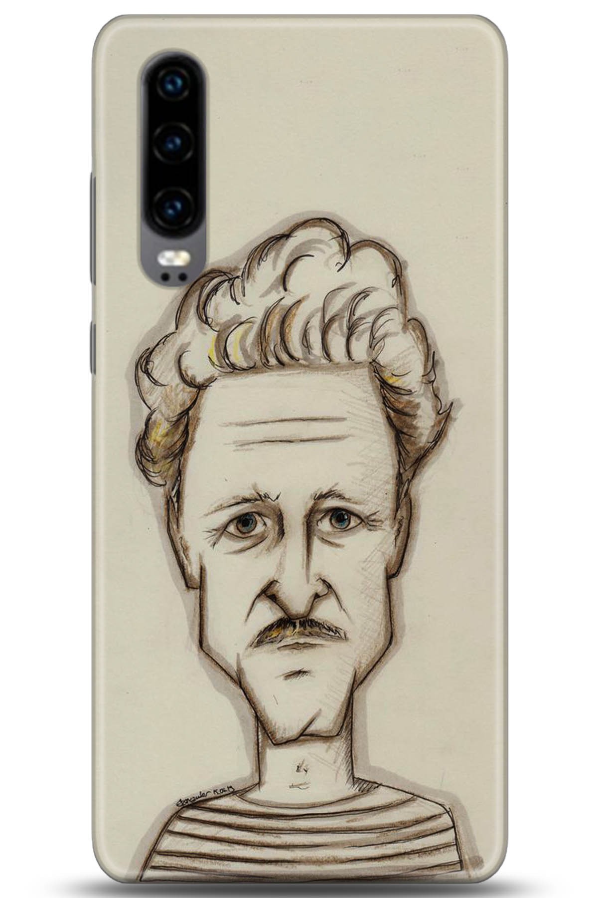 Huawei P30 Uyumlu Kılıf HD Baskılı Kılıf - Followed Institution 5203