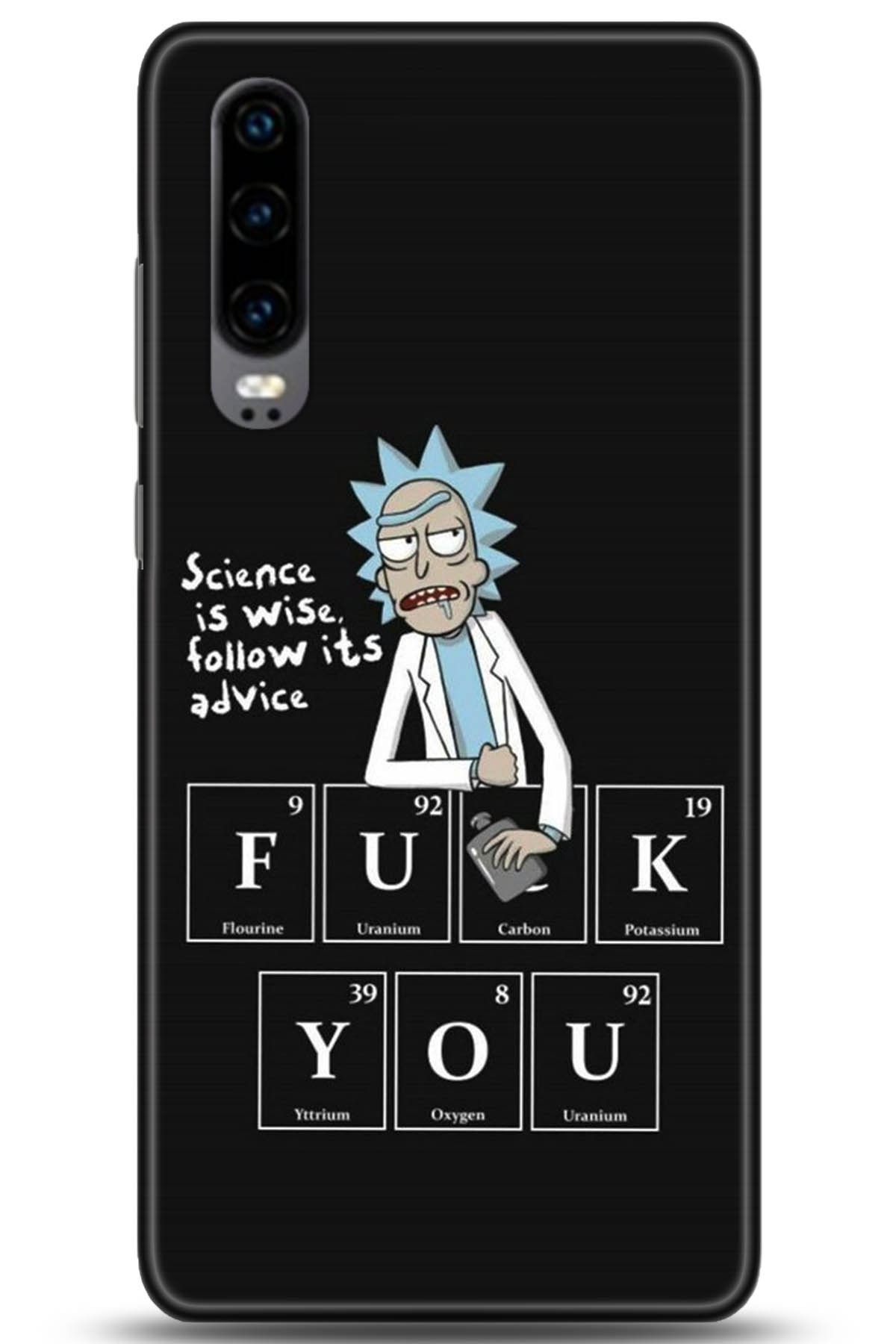 Huawei P30 Uyumlu Kılıf HD Baskılı Kılıf - Followed Institution 5217