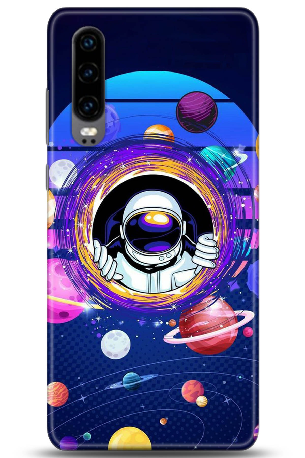 Huawei P30 Uyumlu Kılıf HD Baskılı Kılıf - Followed Institution 5228