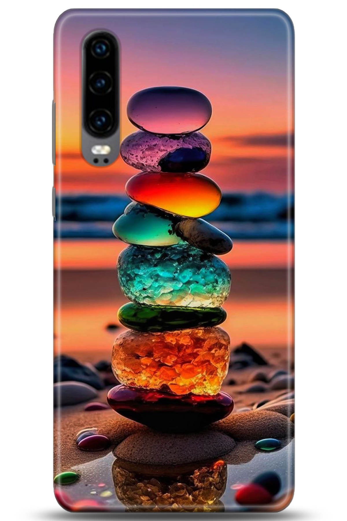 Huawei P30 Uyumlu Kılıf HD Baskılı Kılıf - Followed Institution 5235