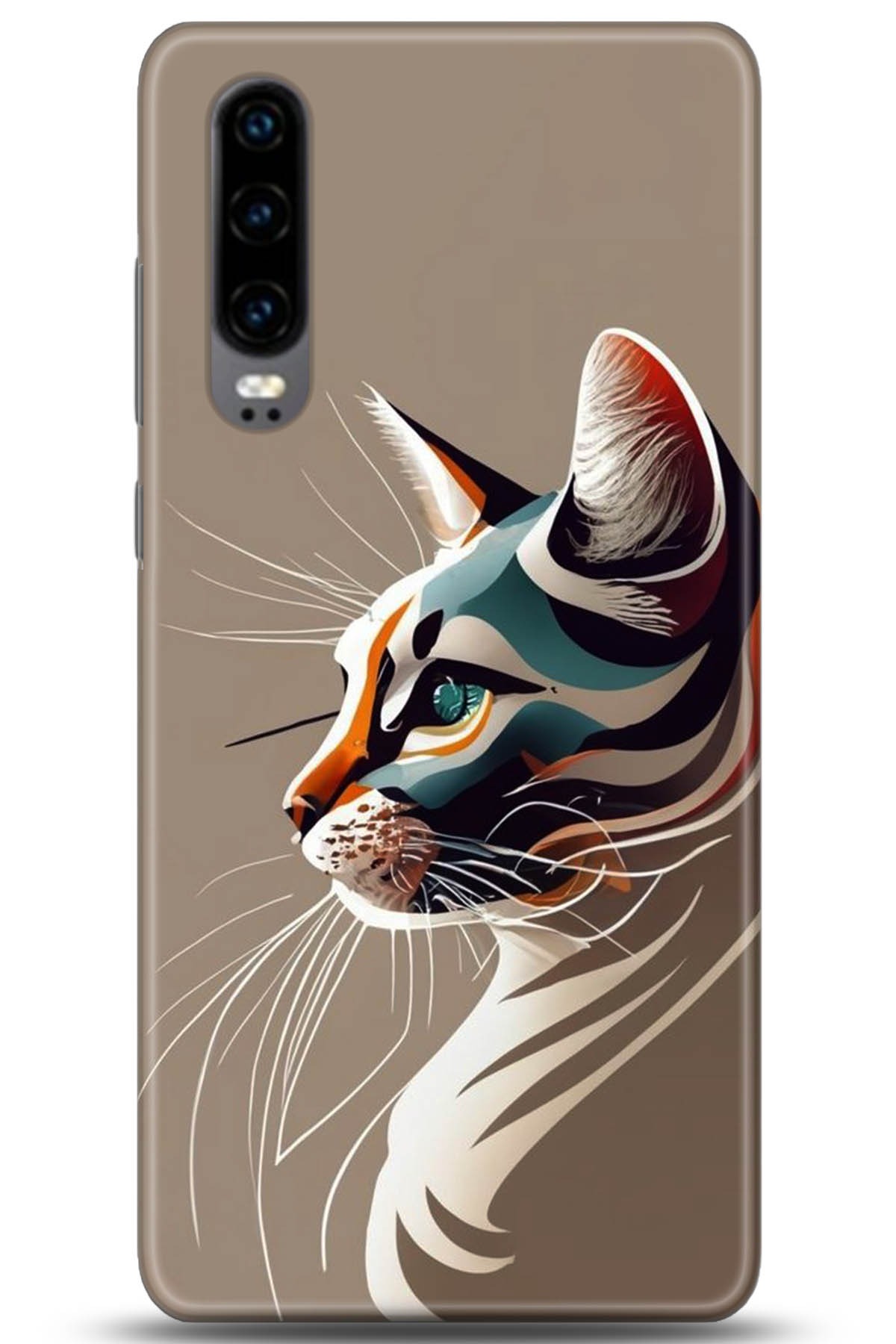 Huawei P30 Uyumlu Kılıf HD Baskılı Kılıf - Followed Institution 5271