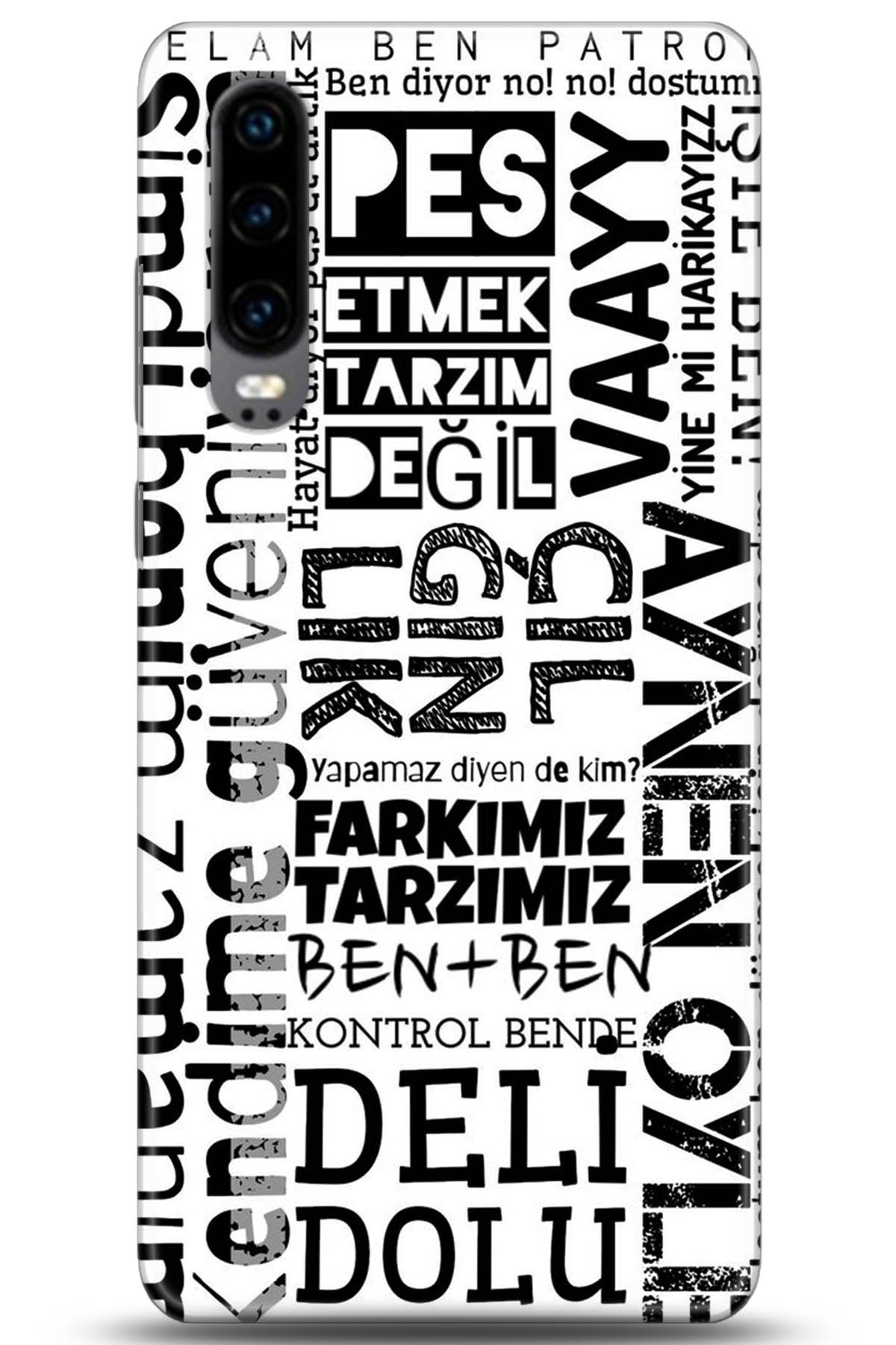 Huawei P30 Uyumlu Kılıf HD Baskılı Kılıf - Followed Institution 5281