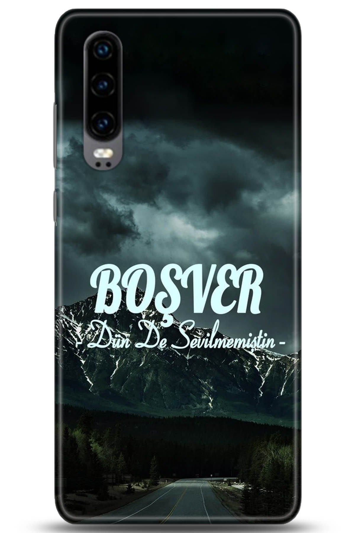 Huawei P30 Uyumlu Kılıf HD Baskılı Kılıf - Followed Institution 5288