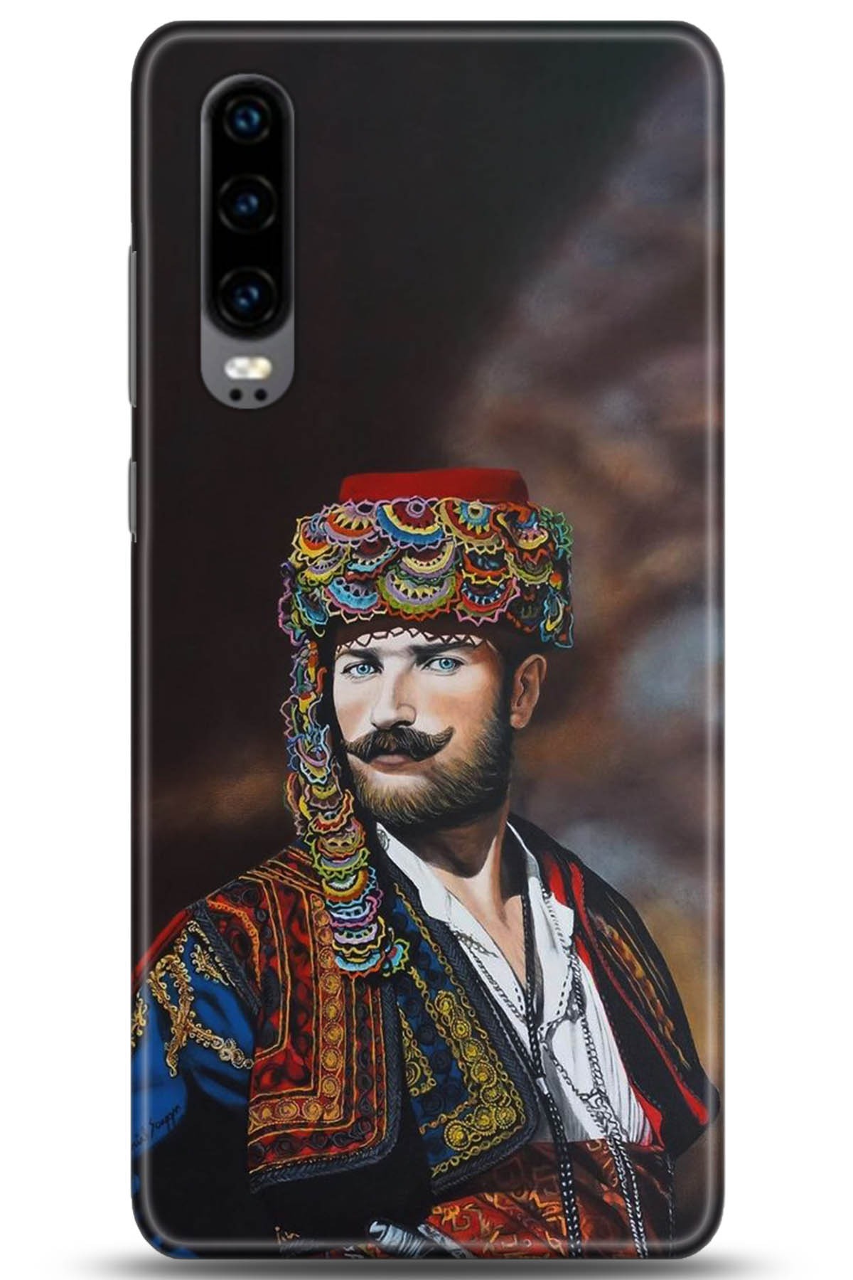 Huawei P30 Uyumlu Kılıf HD Baskılı Kılıf - Followed Institution 5291