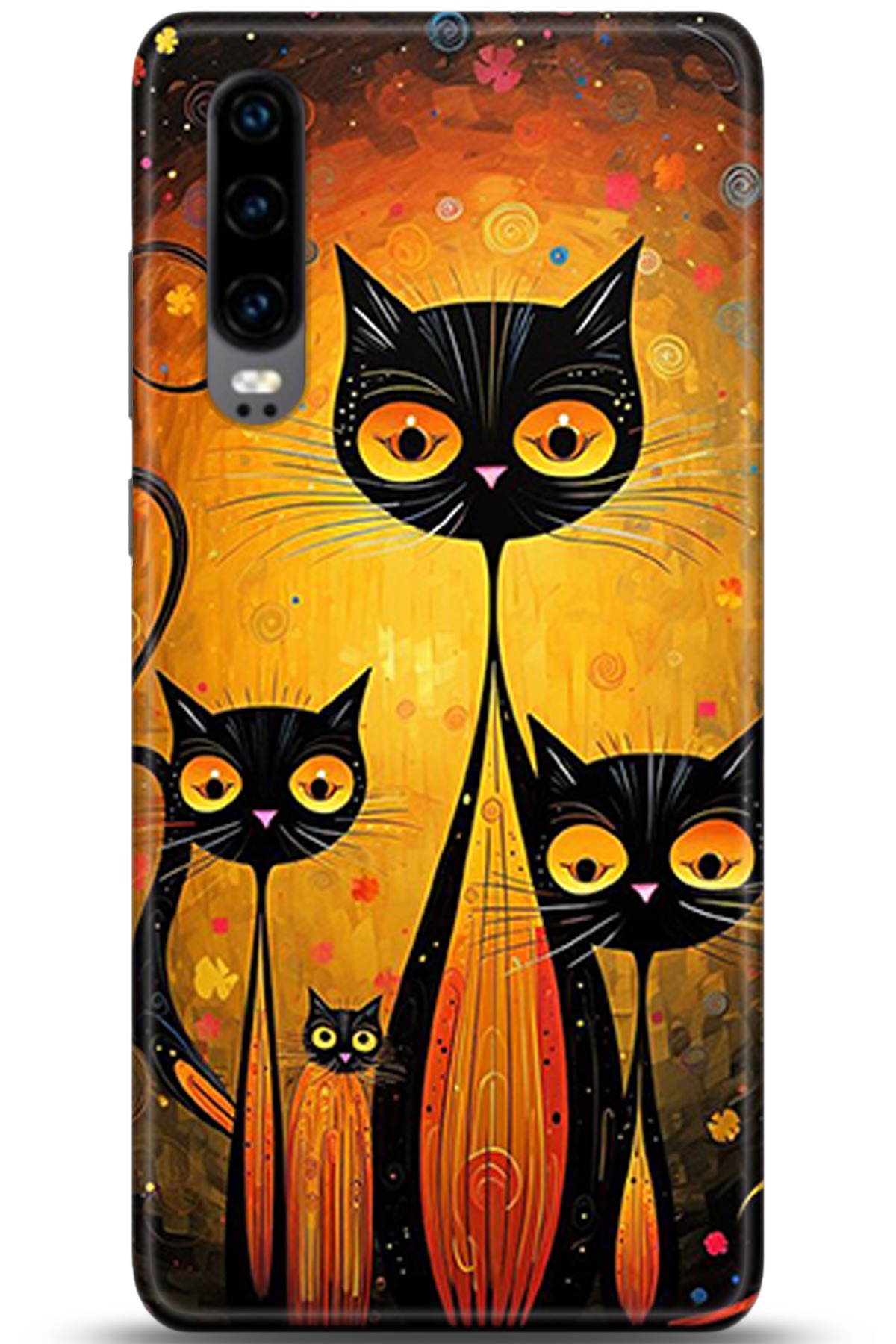 Huawei P30 Uyumlu Kılıf HD Baskılı Kılıf - Followed Institution 5316