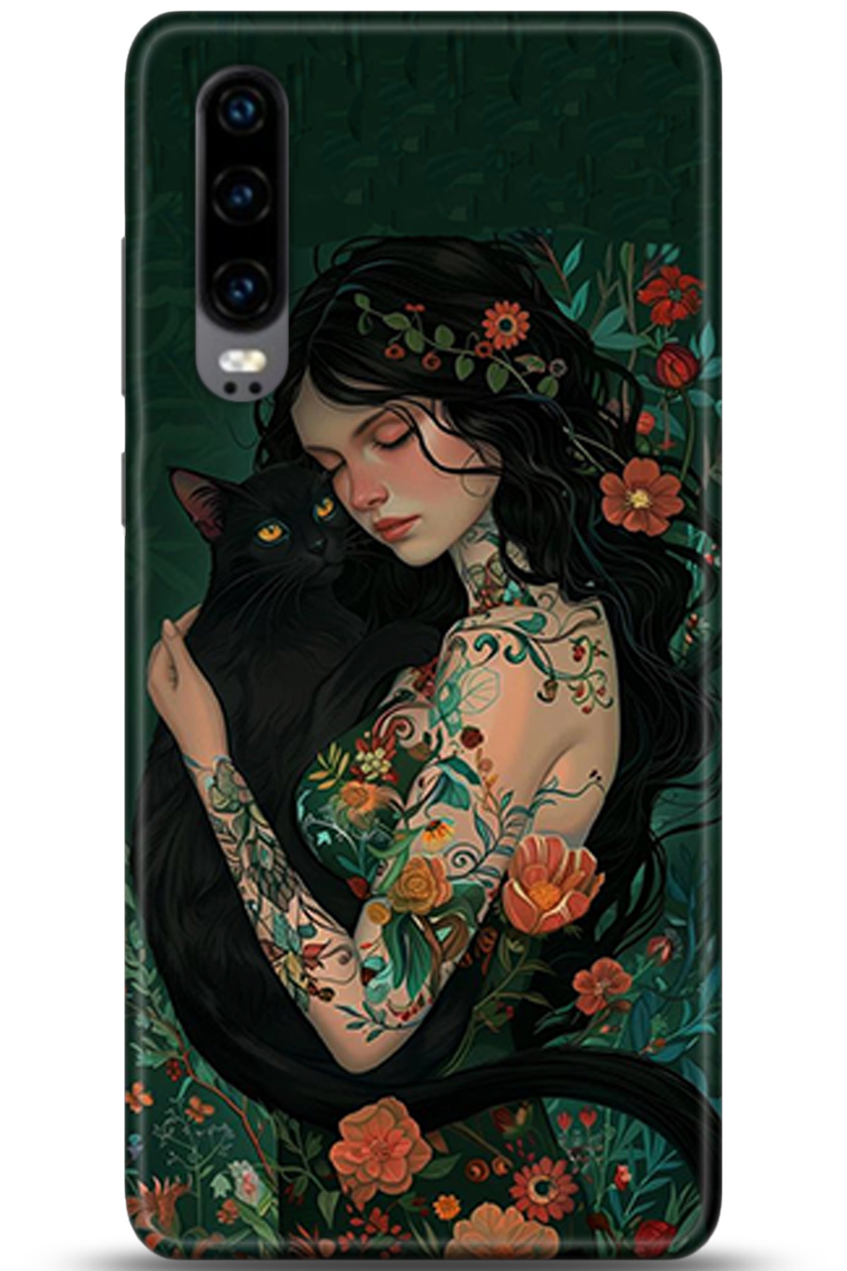 Huawei P30 Uyumlu Kılıf HD Baskılı Kılıf - Followed Institution 5351