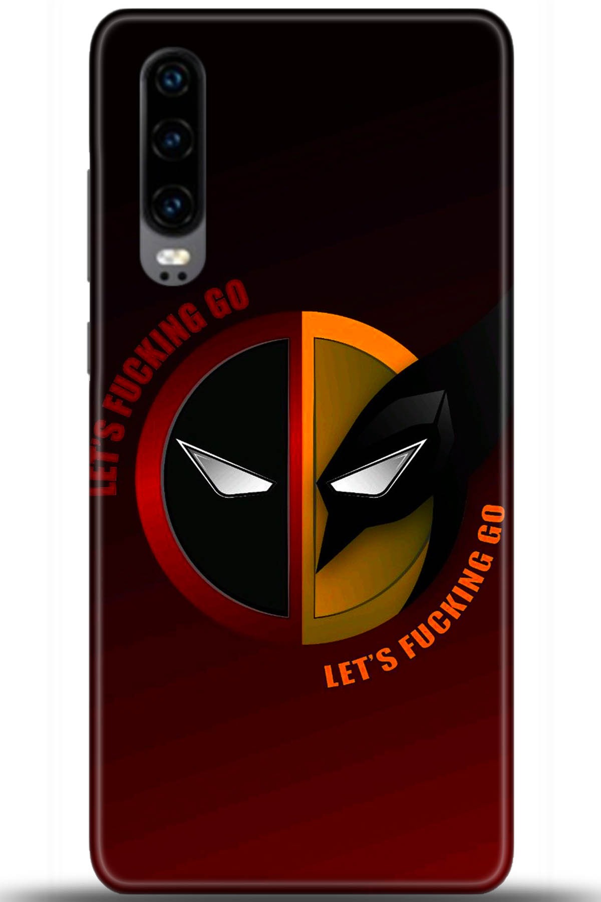 Huawei P30 Uyumlu Kılıf HD Baskılı Kılıf - Followed Institution 5388