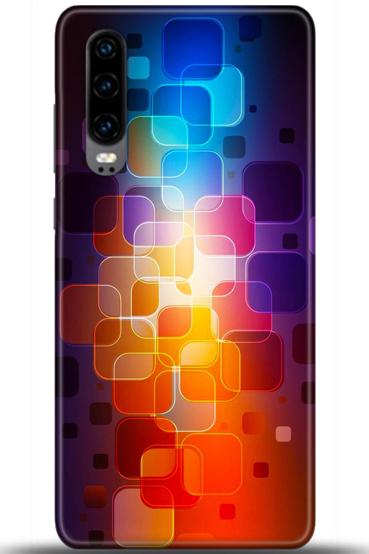 Huawei P30 Uyumlu Kılıf HD Baskılı Kılıf - Followed Institution 5431