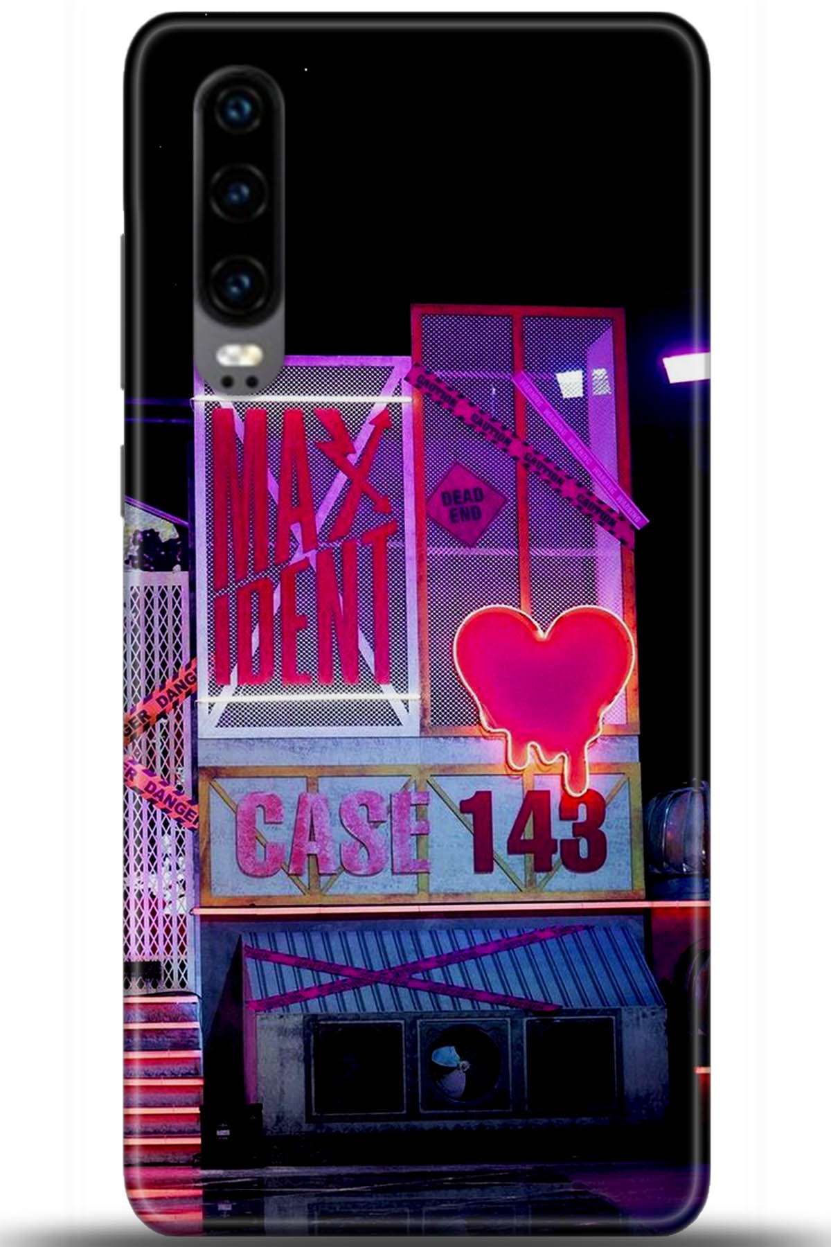 Huawei P30 Uyumlu Kılıf HD Baskılı Kılıf - Followed Institution 5448