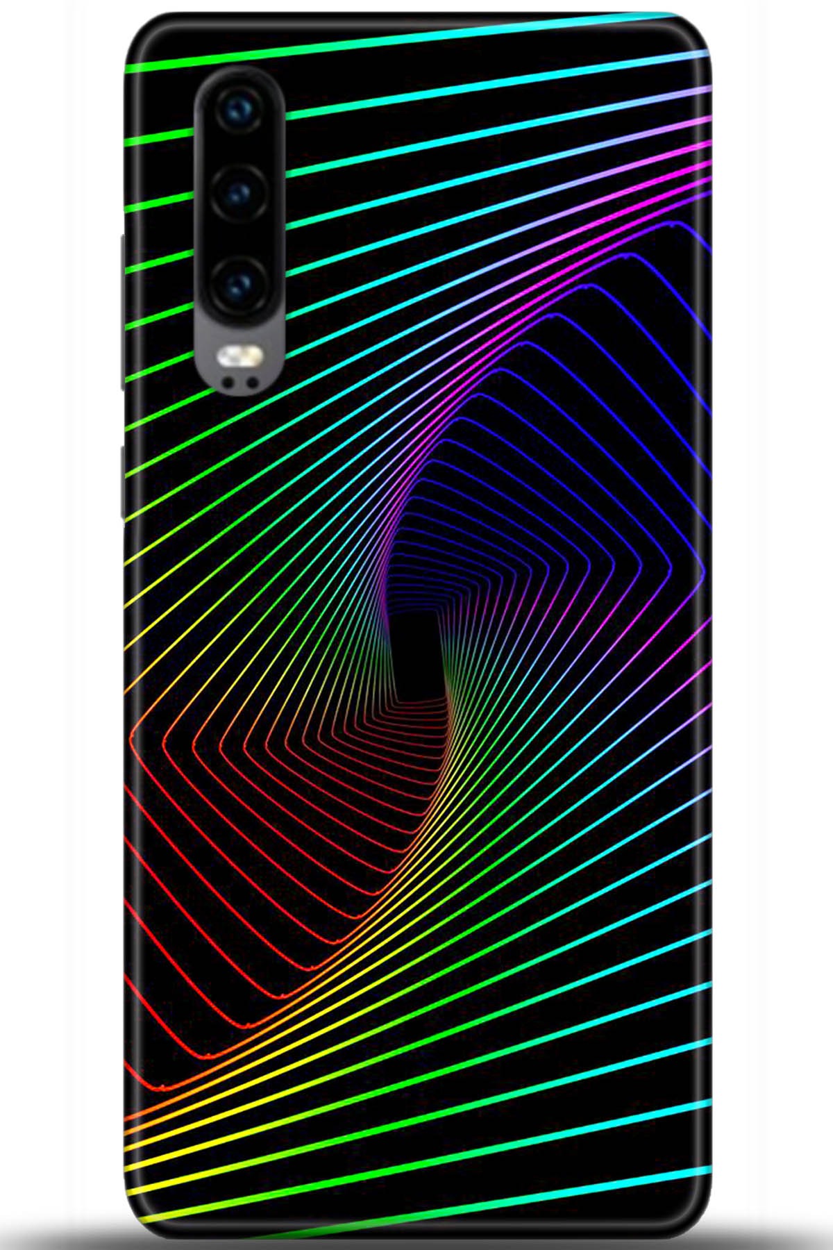 Huawei P30 Uyumlu Kılıf HD Baskılı Kılıf - Followed Institution 5488