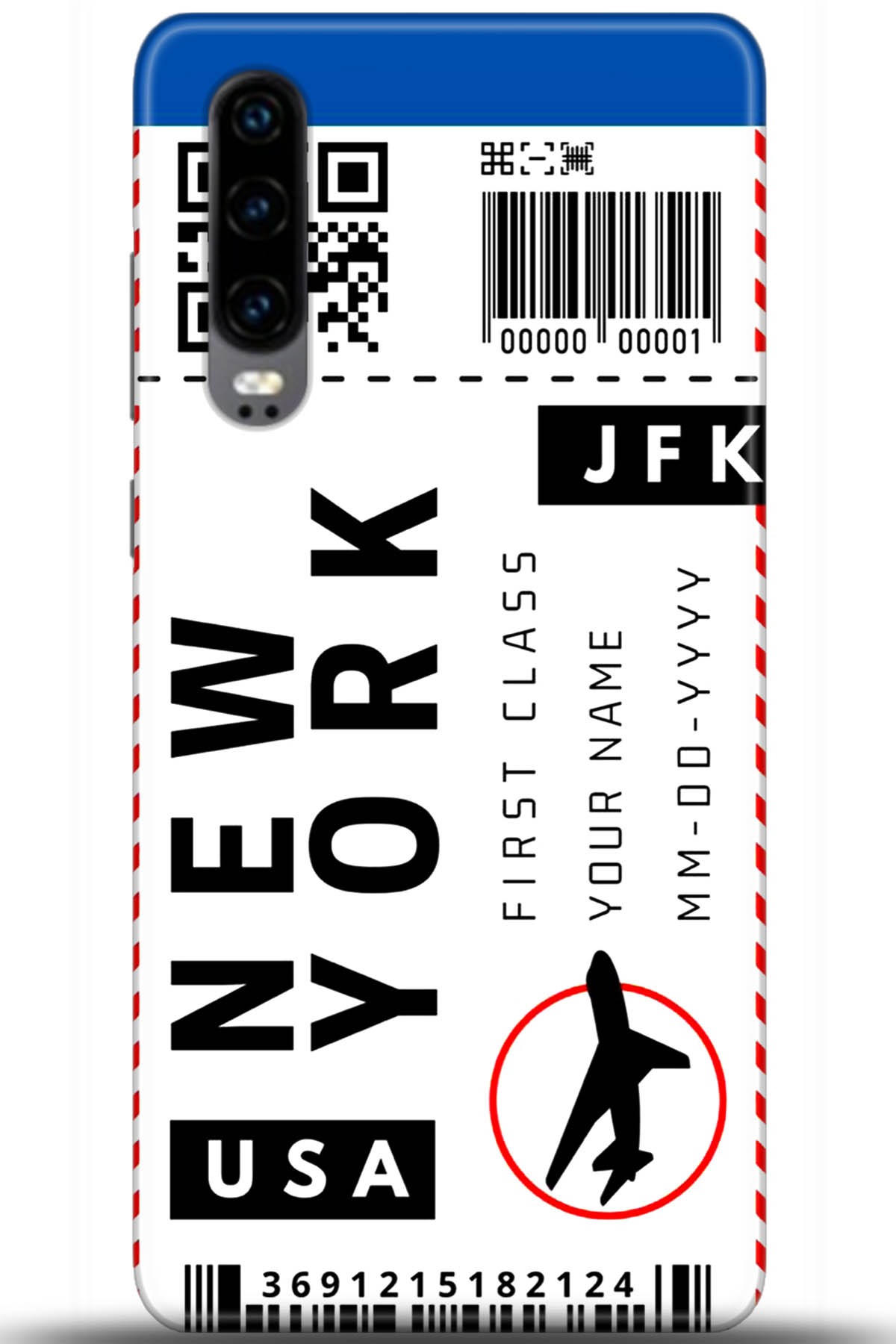 Huawei P30 Uyumlu Kılıf HD Baskılı Kılıf - Followed Institution 5490