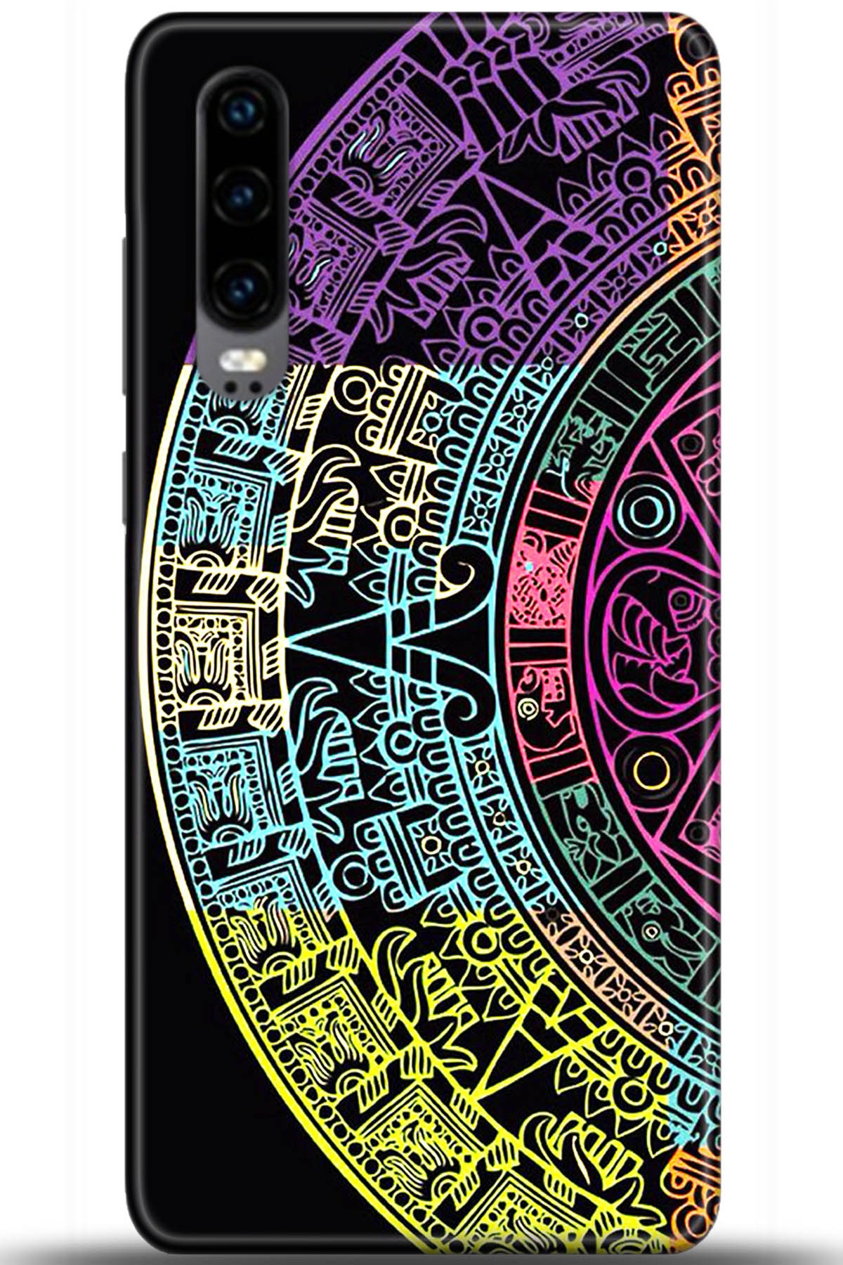 Huawei P30 Uyumlu Kılıf HD Baskılı Kılıf - Followed Institution 5554