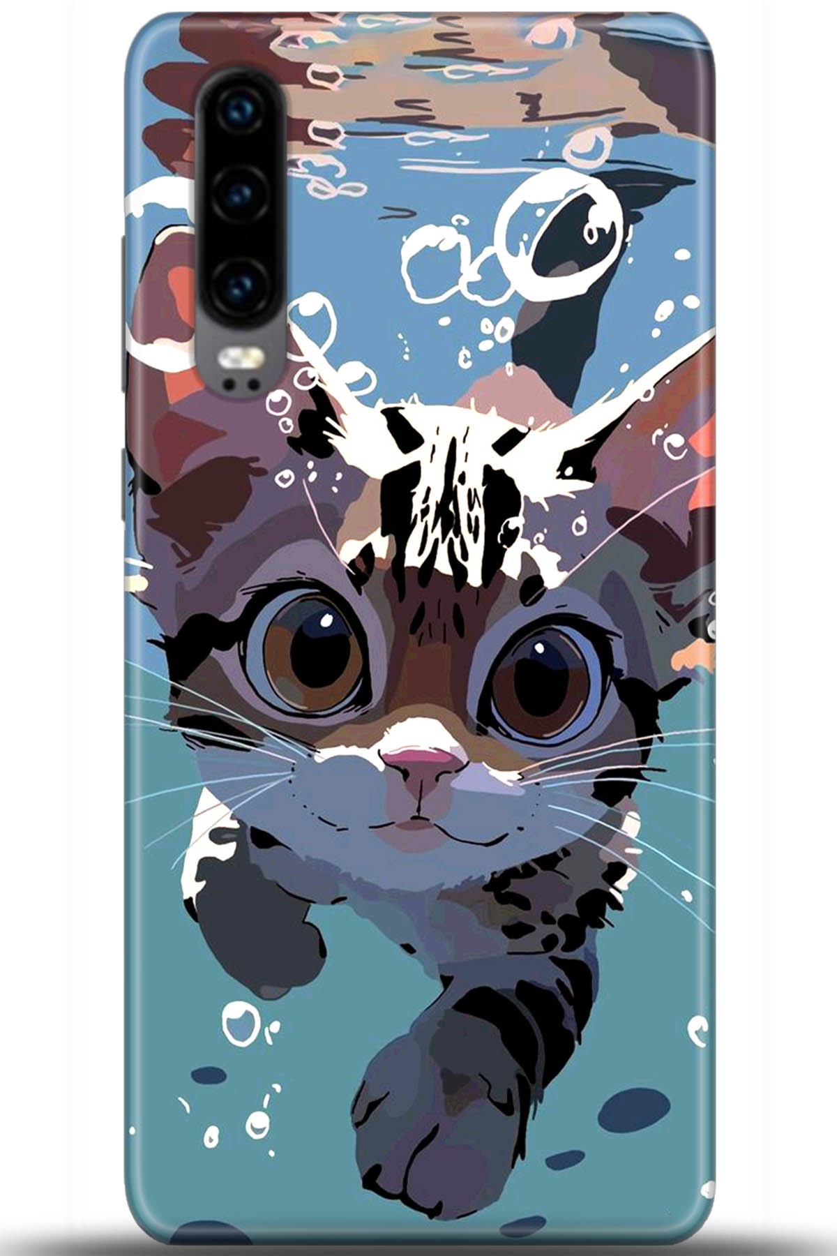 Huawei P30 Uyumlu Kılıf HD Baskılı Kılıf - Followed Institution 5557