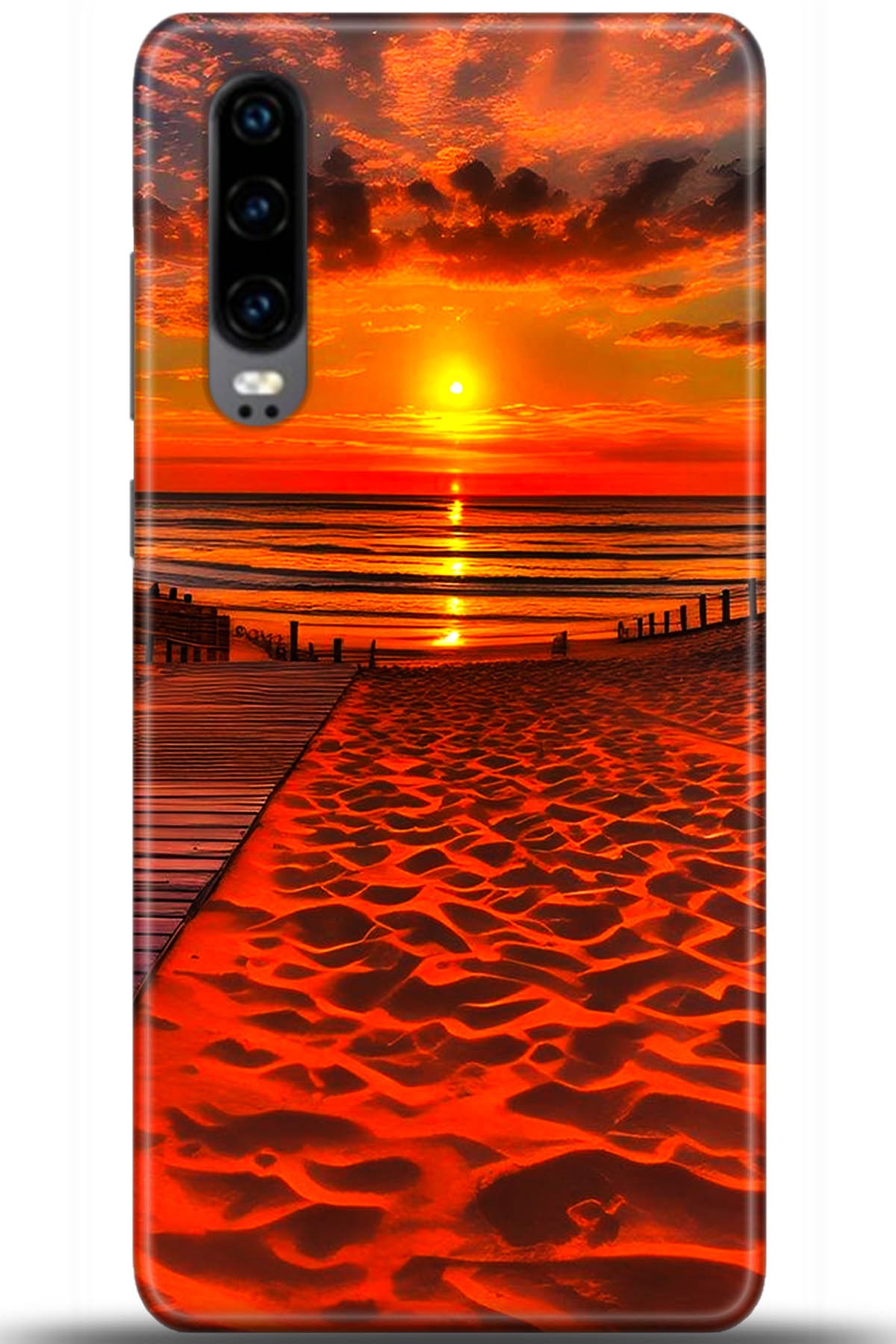 Huawei P30 Uyumlu Kılıf HD Baskılı Kılıf - Followed Institution 5600