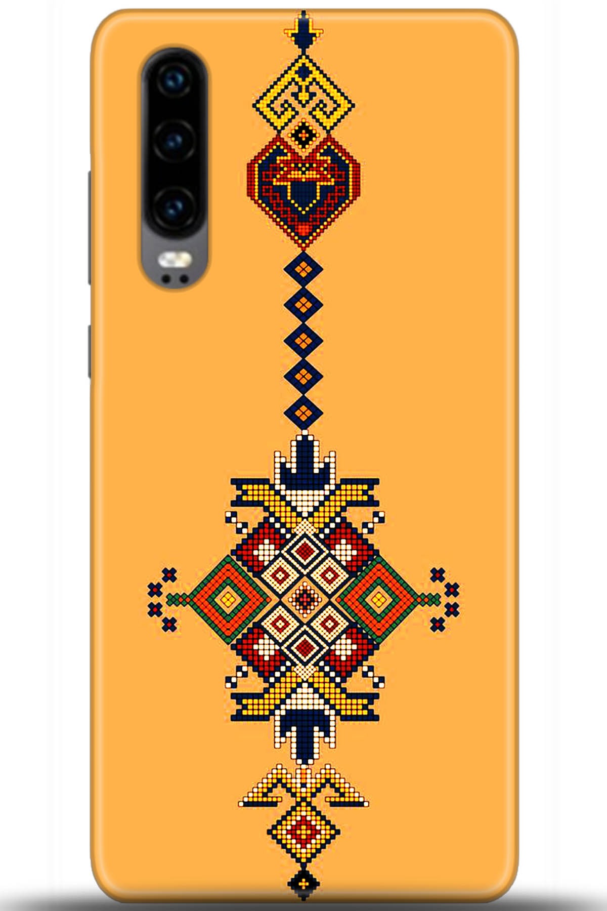 Huawei P30 Uyumlu Kılıf HD Baskılı Kılıf - Followed Institution 5609