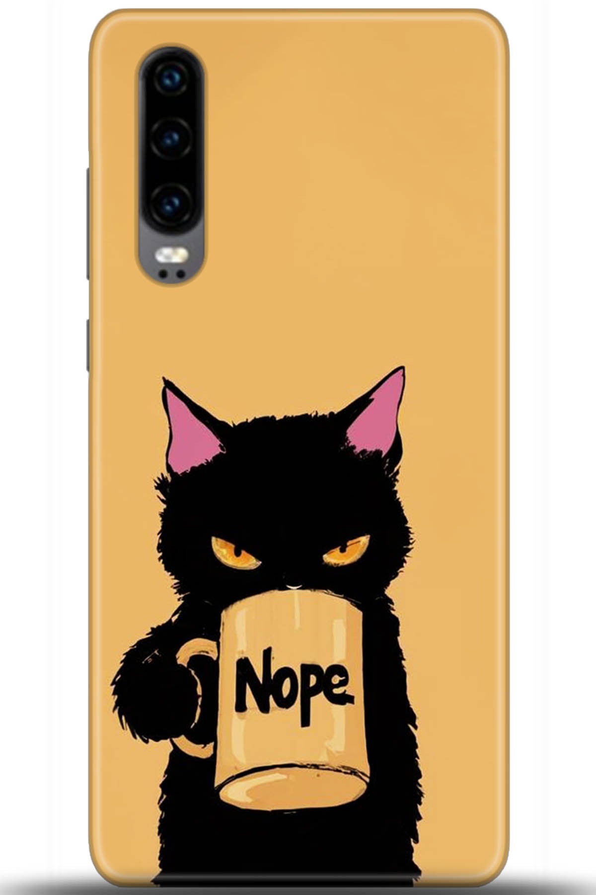 Huawei P30 Uyumlu Kılıf HD Baskılı Kılıf - Followed Institution 5652