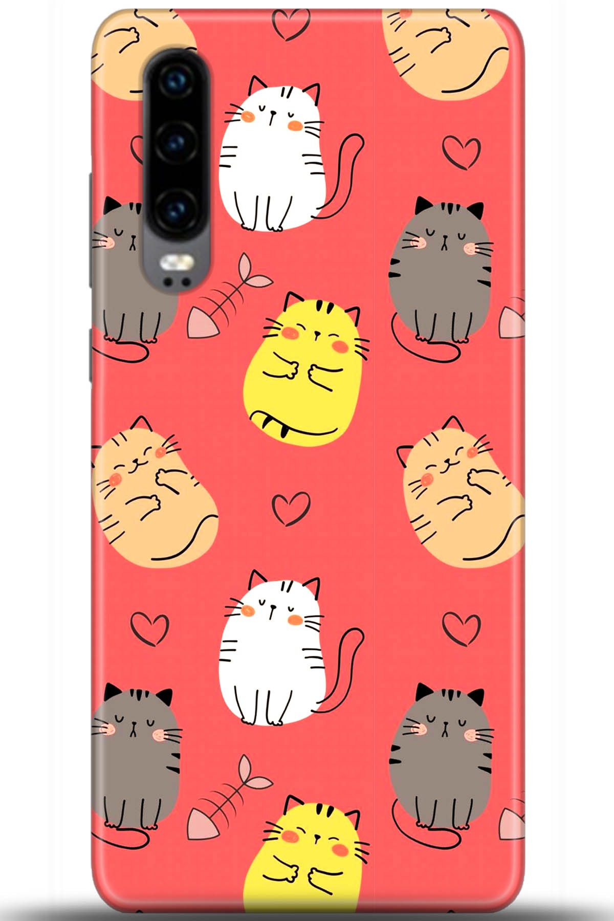 Huawei P30 Uyumlu Kılıf HD Baskılı Kılıf - Followed Institution 5656