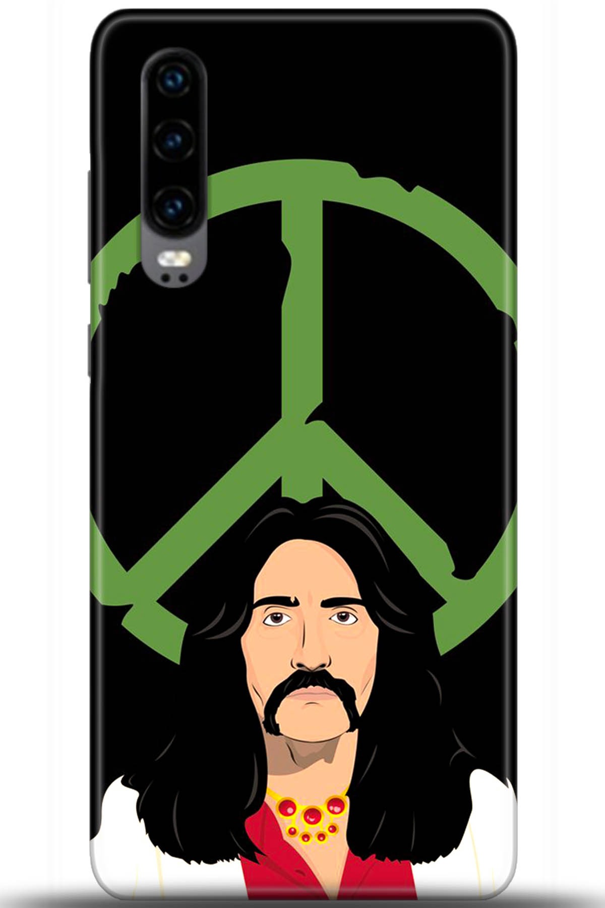 Huawei P30 Uyumlu Kılıf HD Baskılı Kılıf - Followed Institution 5674