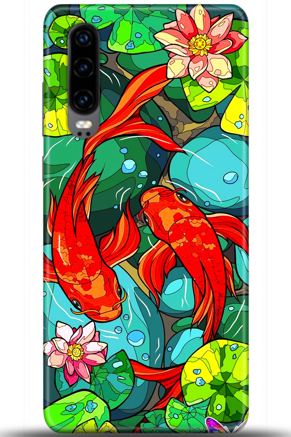 Huawei P30 Uyumlu Kılıf HD Baskılı Kılıf - Followed Institution 5700